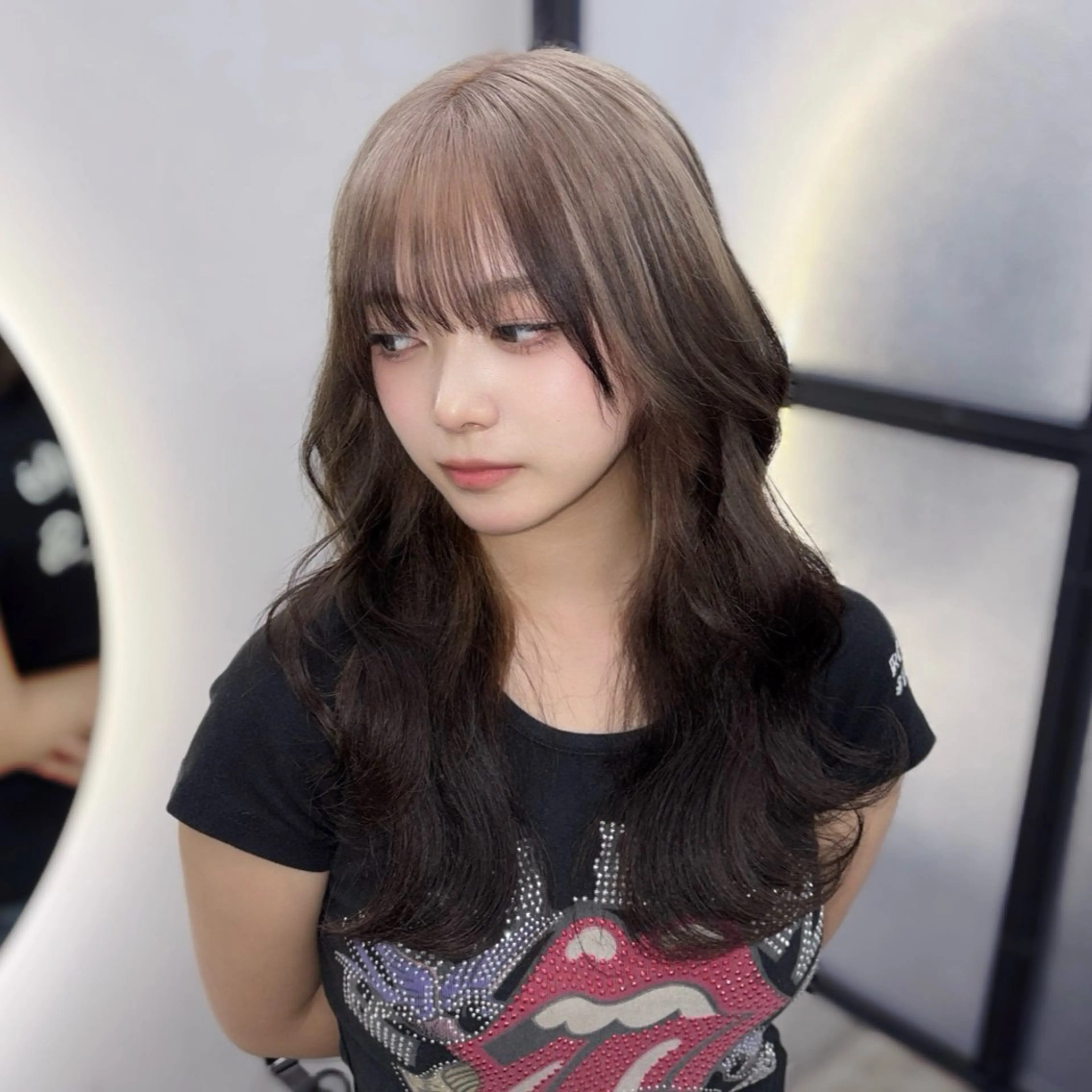 ロング カラー ヘアカラー Ren. 🦋デザインカラーのヘアスタイル