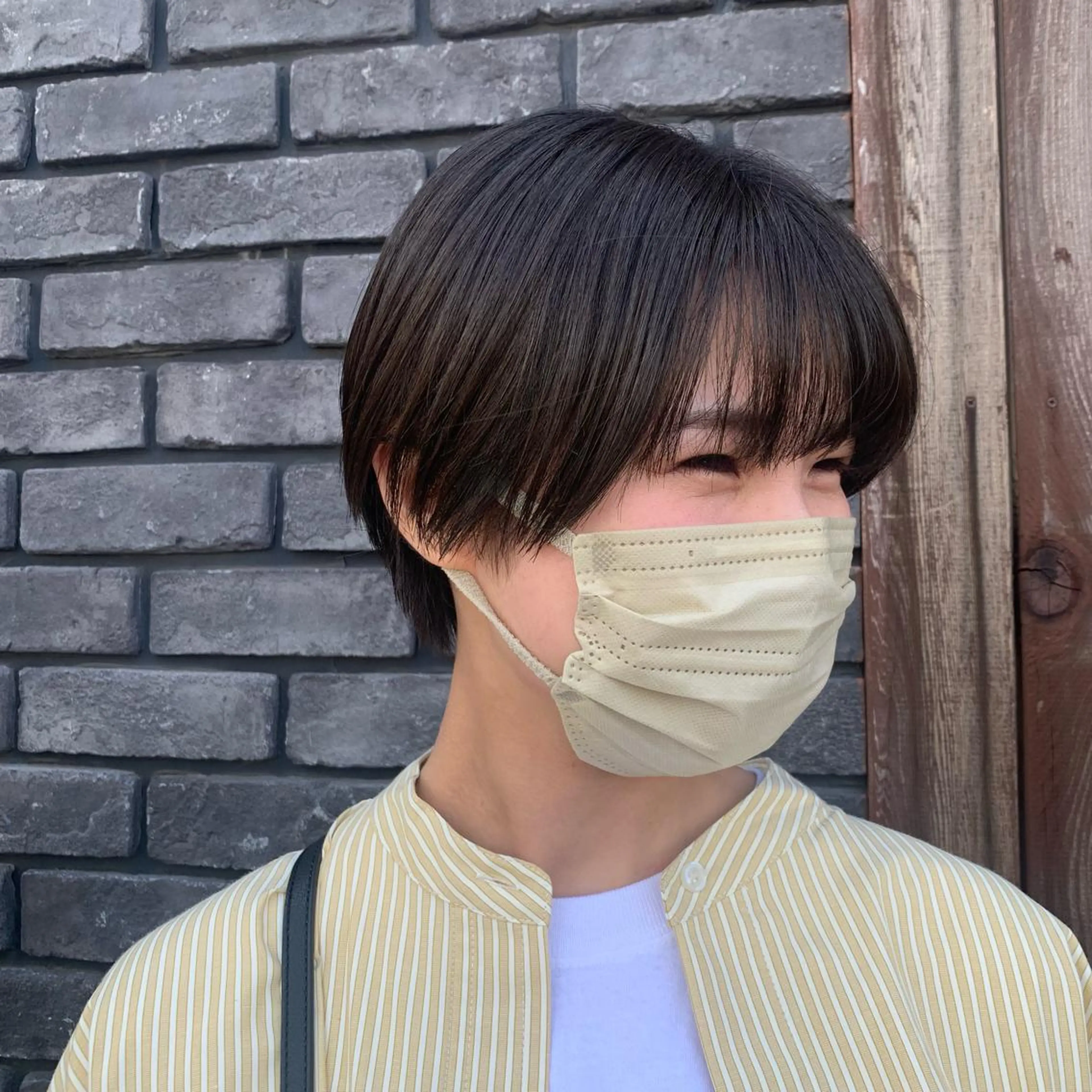 ショート コウノス マサコのヘアスタイル