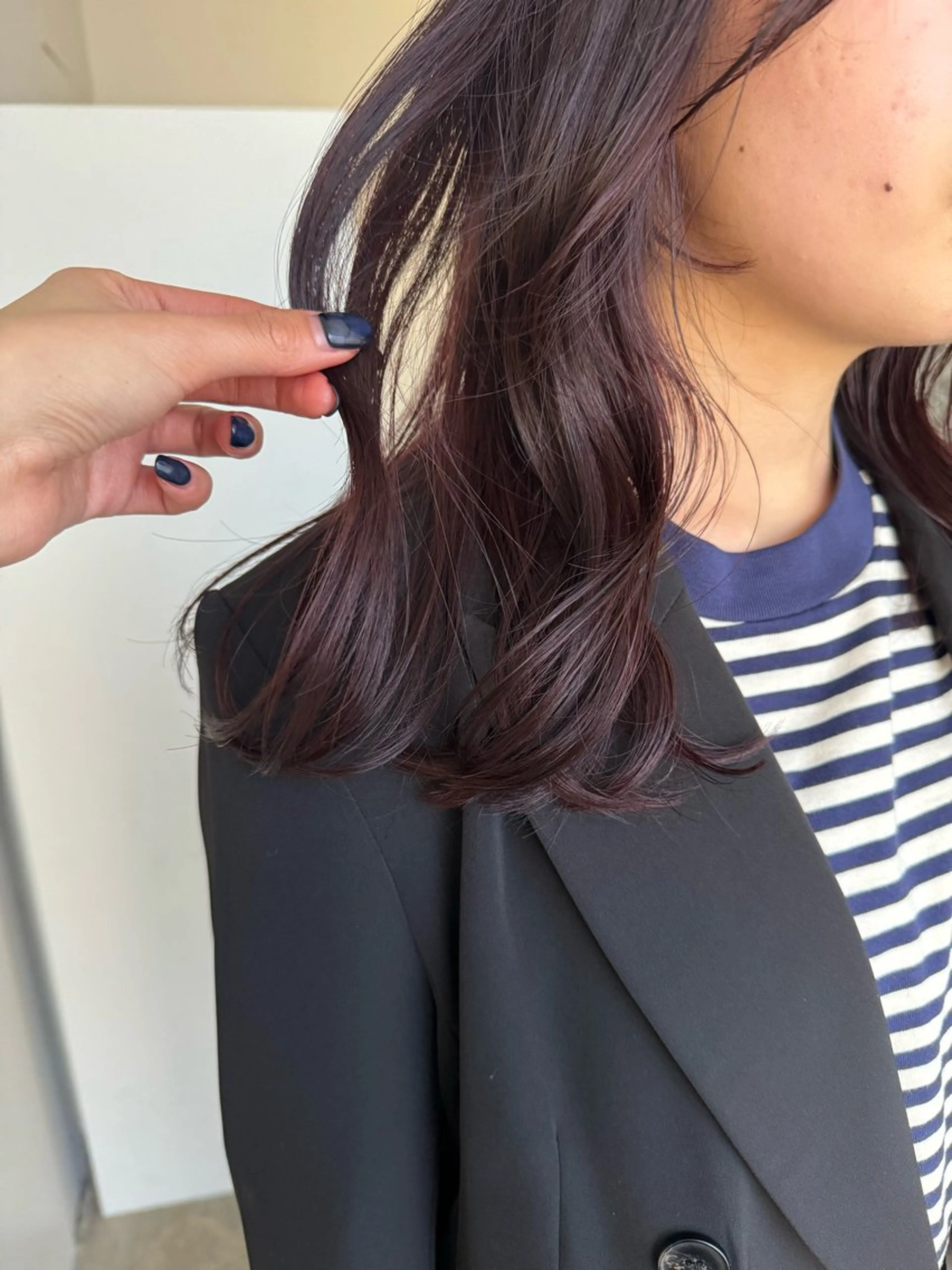 ロング カラー ブリーチ ブリーチなしカラー 梅田美容室/レイヤー カット/ナナミ🎞のヘアスタイル