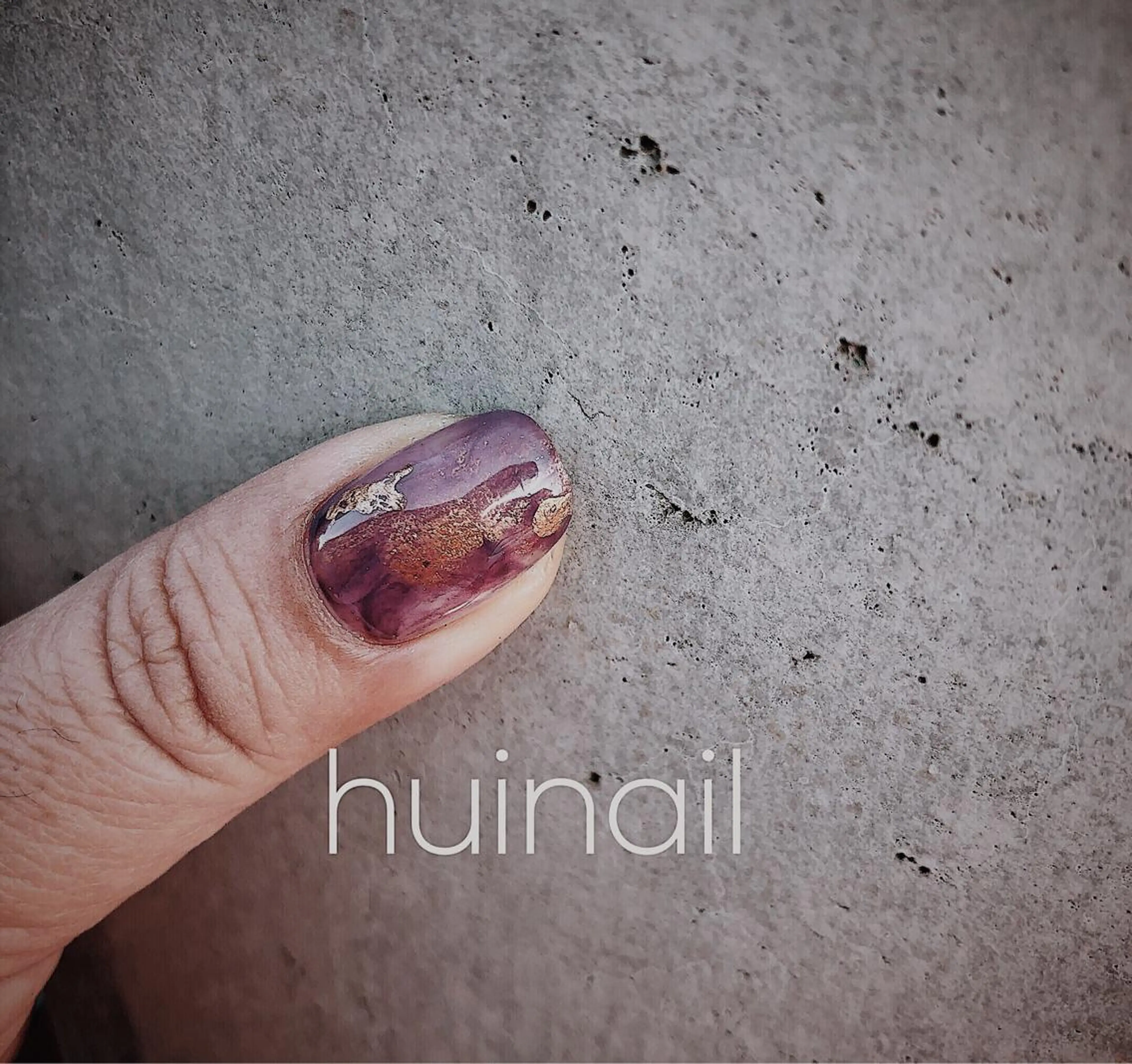 ミディアム めぐみのネイルサロン スタッフ練習のネイルデザイン