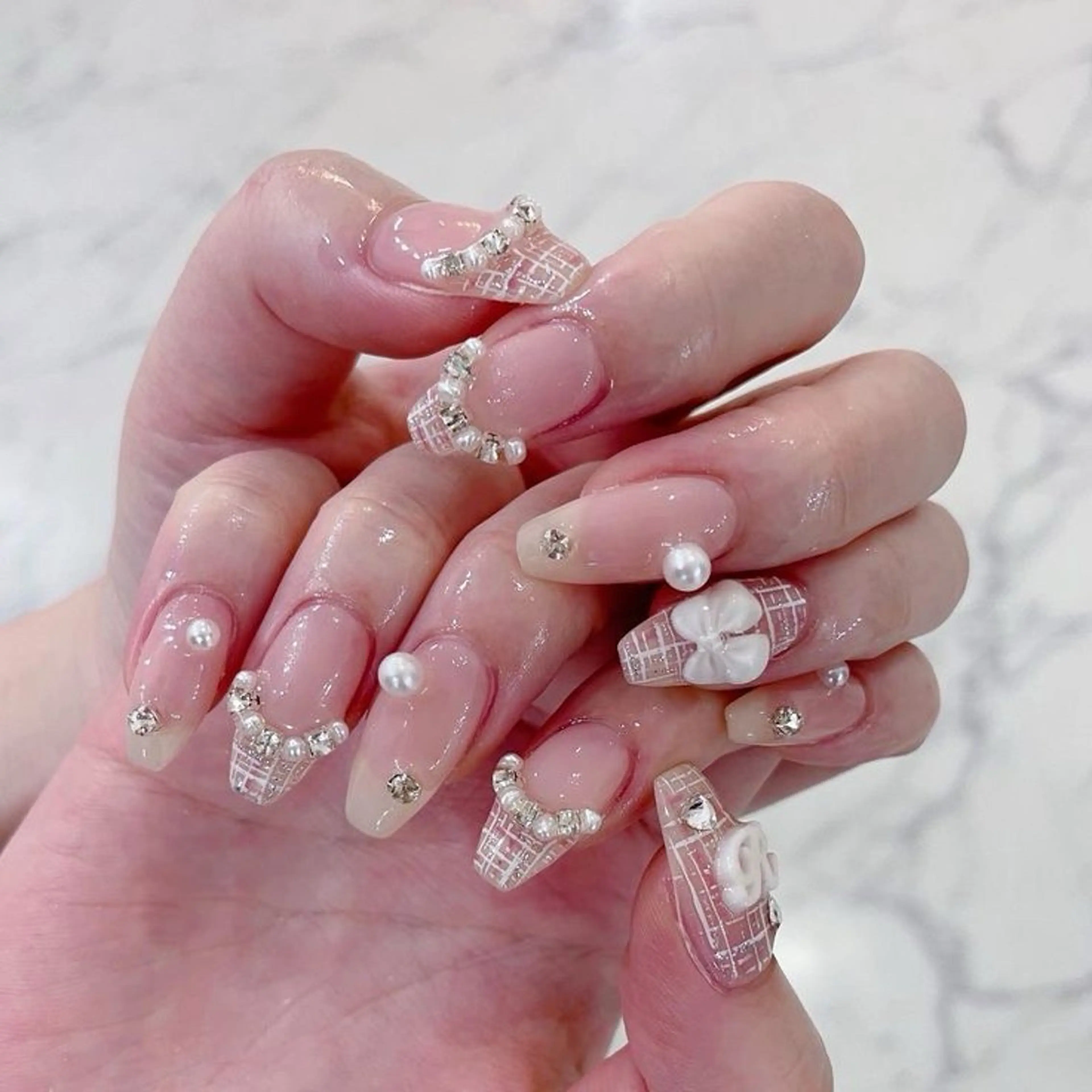 ネイル 長さ出し ハロウィン マグネットネイル ミラーネイル ネイルチップ Lee Nails チップ長さだし専門店のネイルデザイン