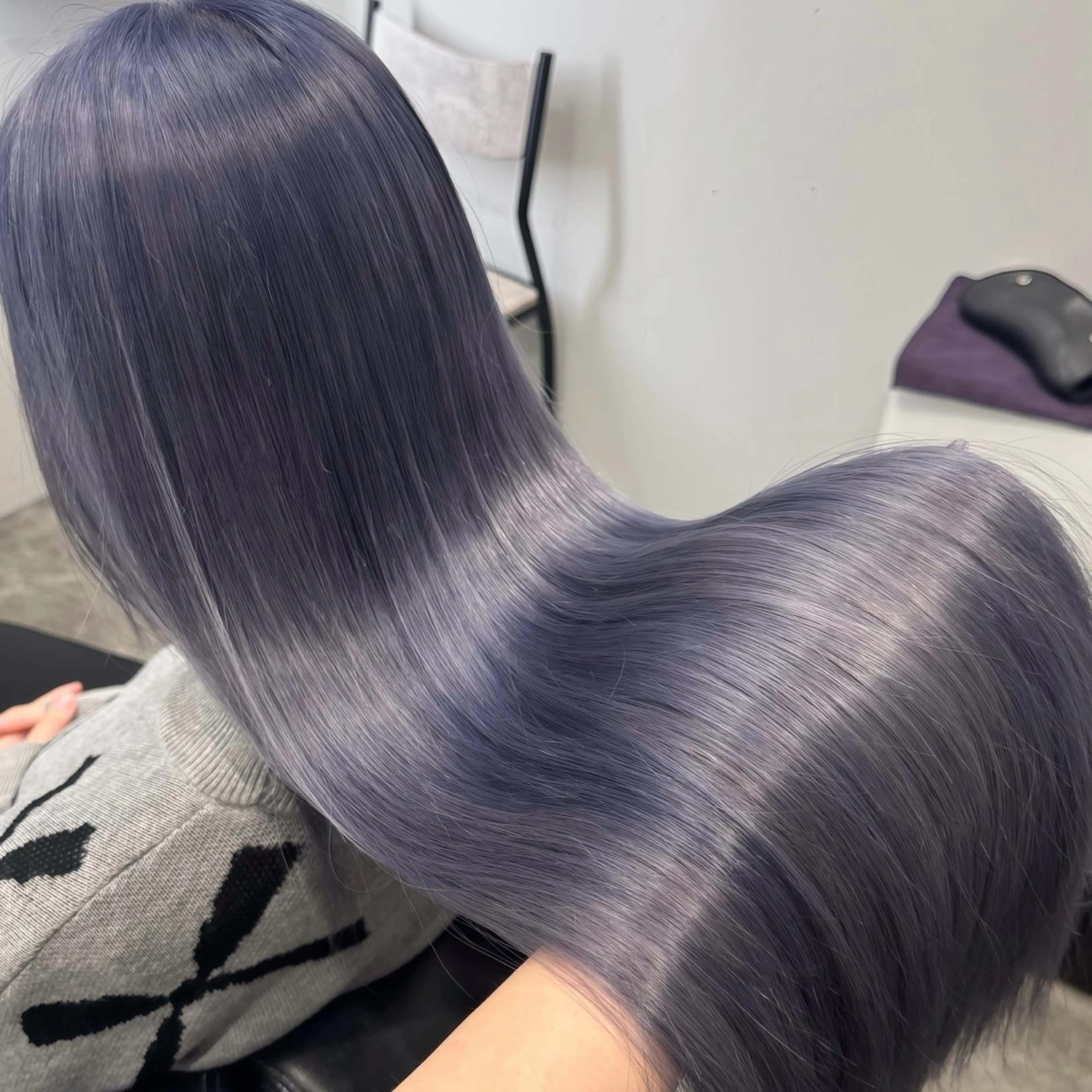 ロング 髪質改善 トリートメント ヘアカラー トリートメント 水光カラー/ブリーチ ⛓️京都/凜音のヘアスタイル