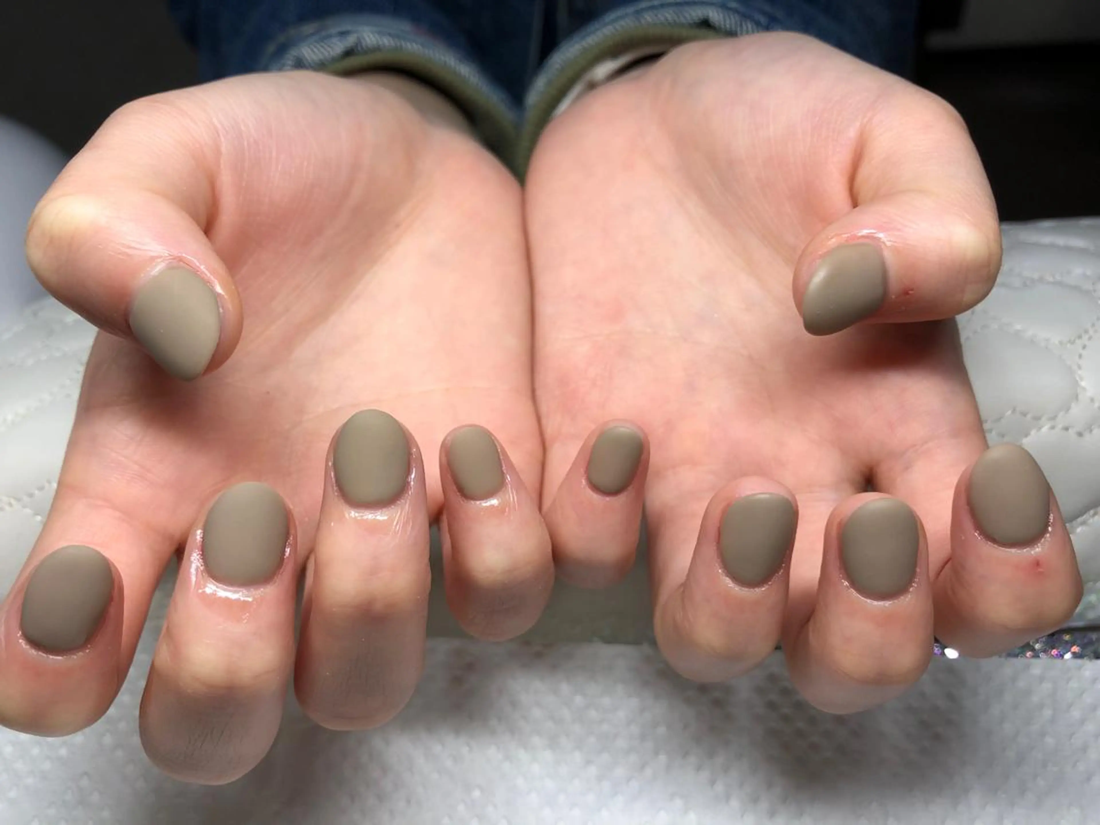 ネイル マットネイル ワンカラーネイル FLY Nail Salonのネイルデザイン