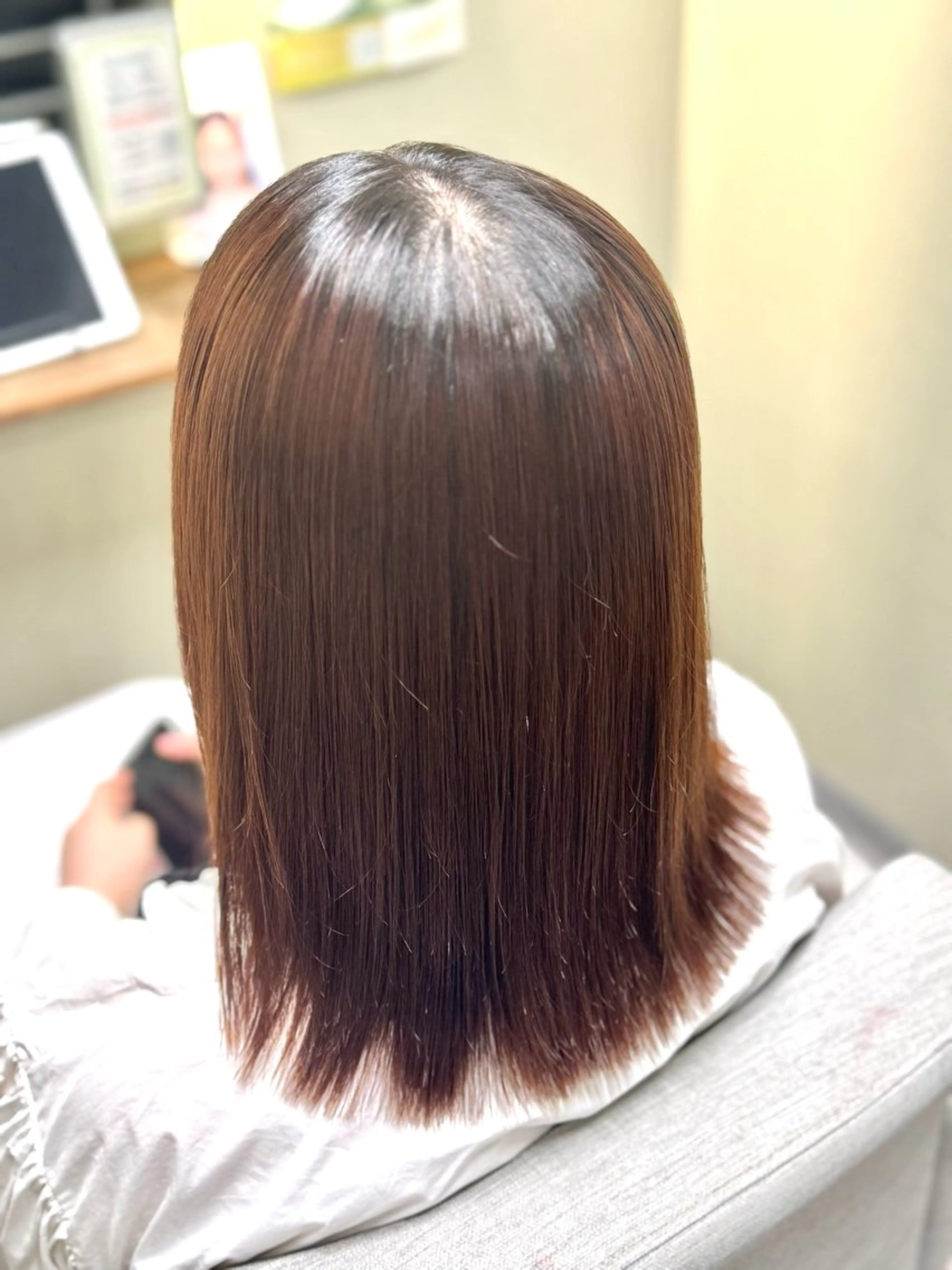 ミディアム 巻ける美髪矯正/ 韓国ヘア/yutaのヘアスタイル