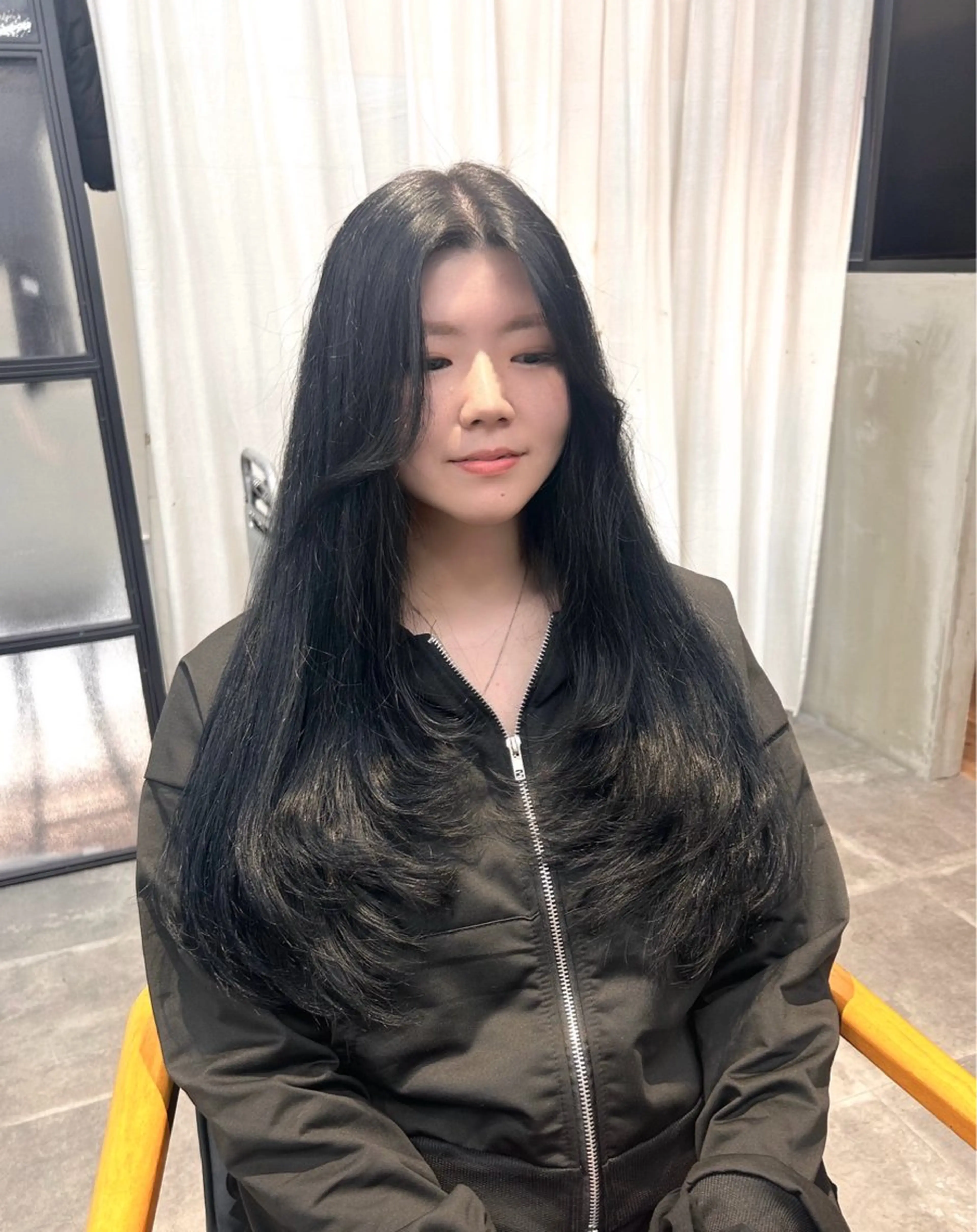 ロング カラー 韓国×髪質改善カラー 💎hinaのヘアスタイル