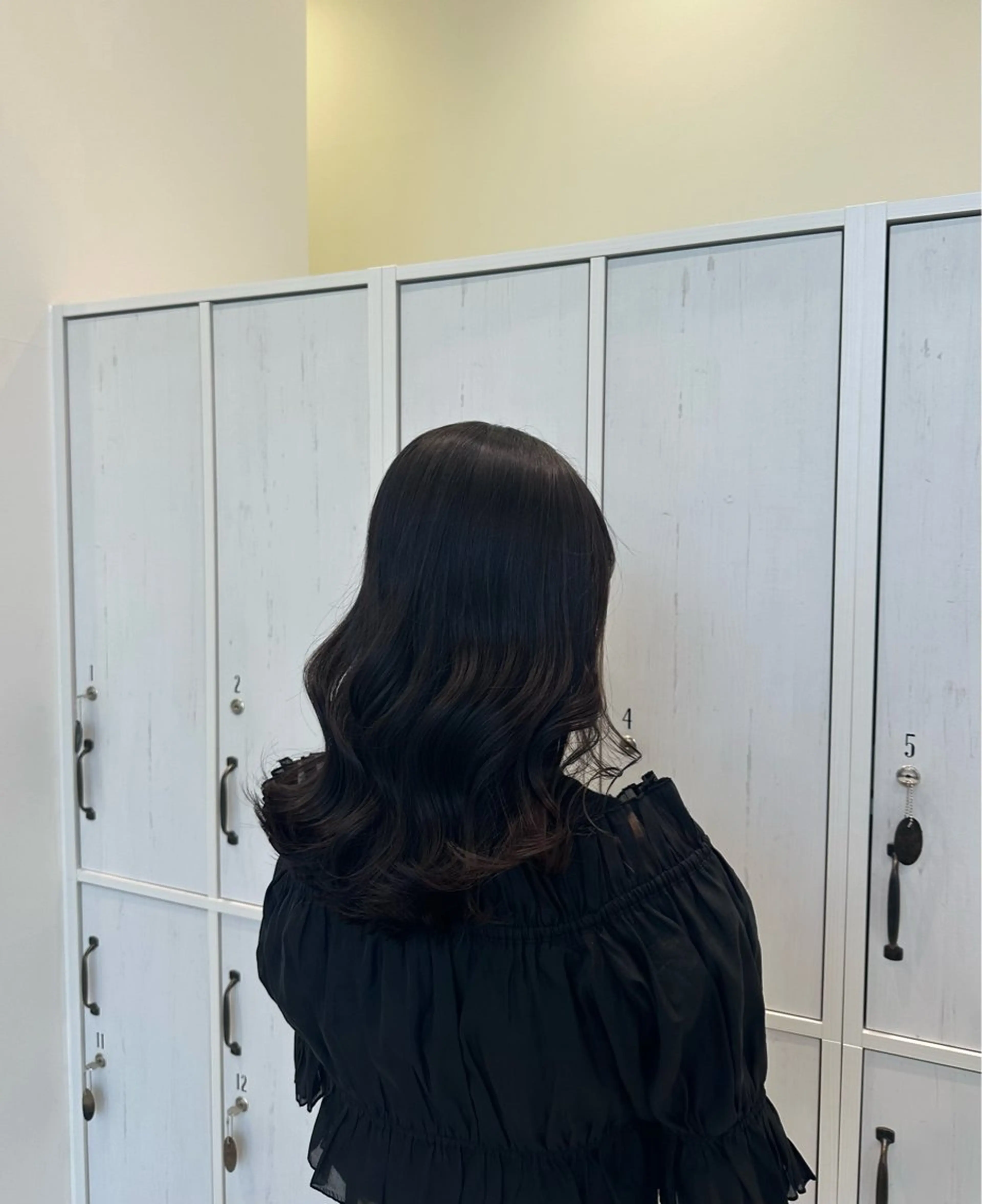 セミロング 顔周りカット カット Mayu まゆのヘアスタイル