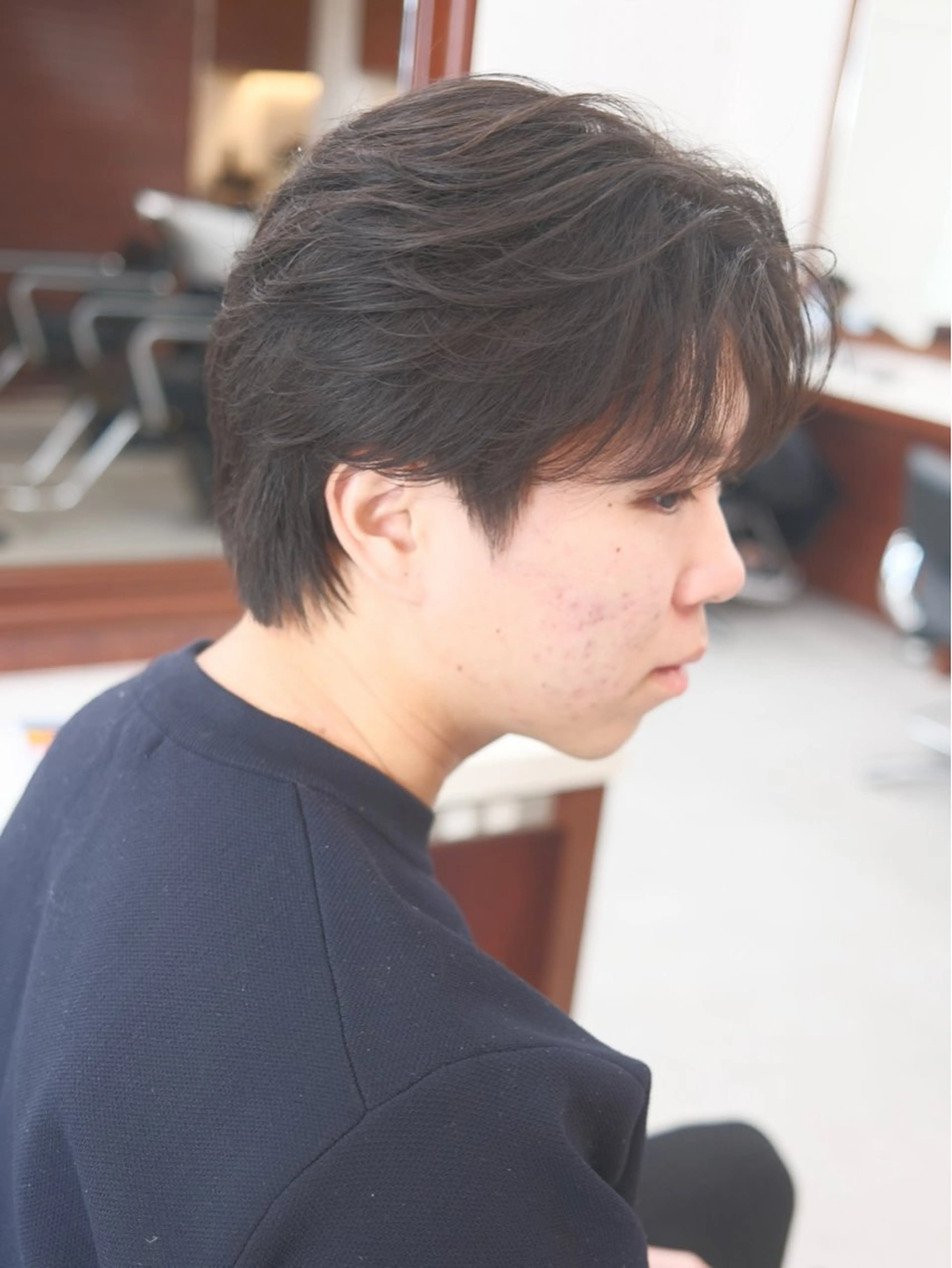 ショート パーマ ショートヘア メンズ特化パーマ 美容師/小泉賢徒のヘアスタイル