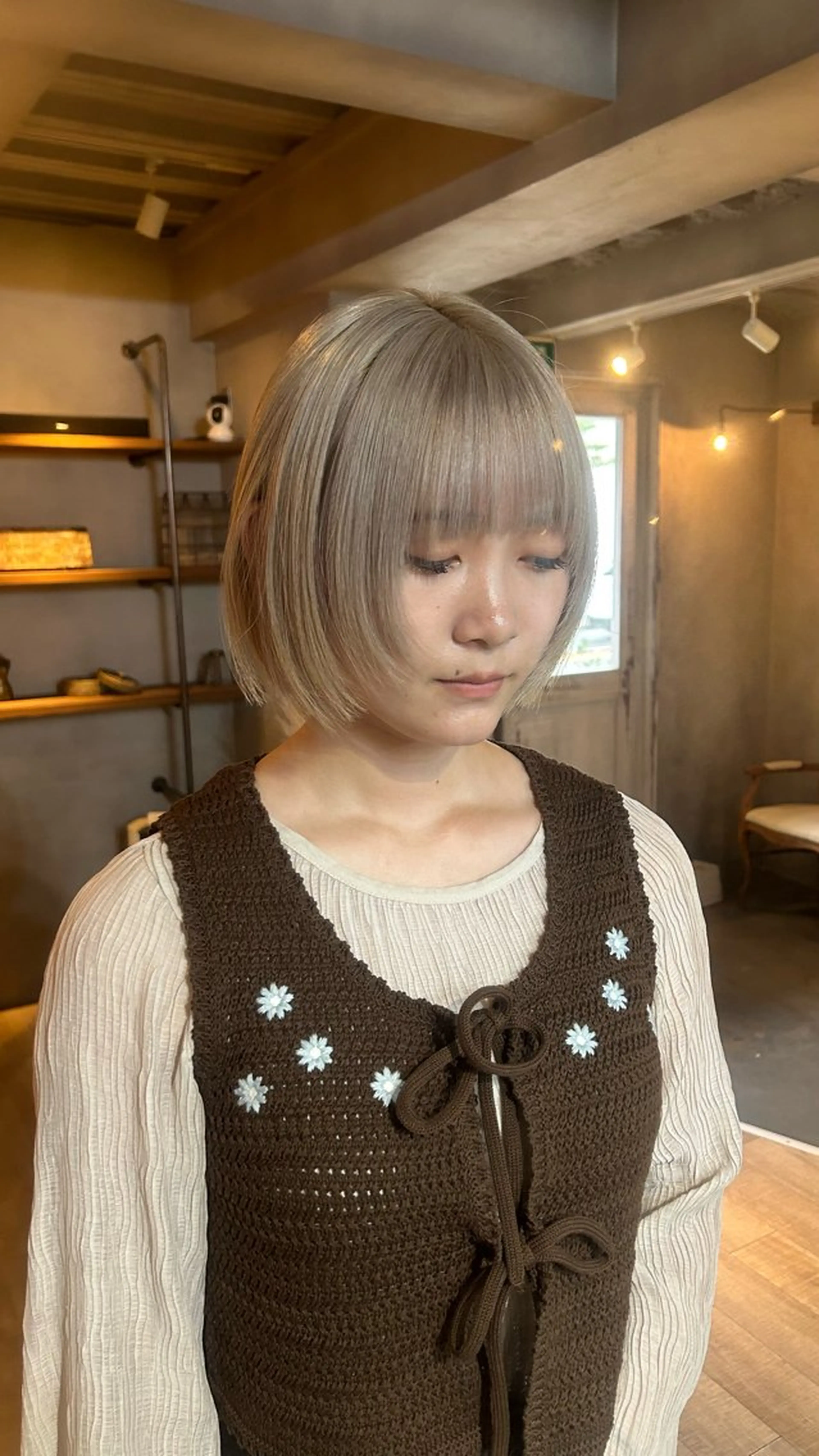 ミディアム カット 🦭☪️Azumiボ ブ/レイヤー☪️🦭のヘアスタイル