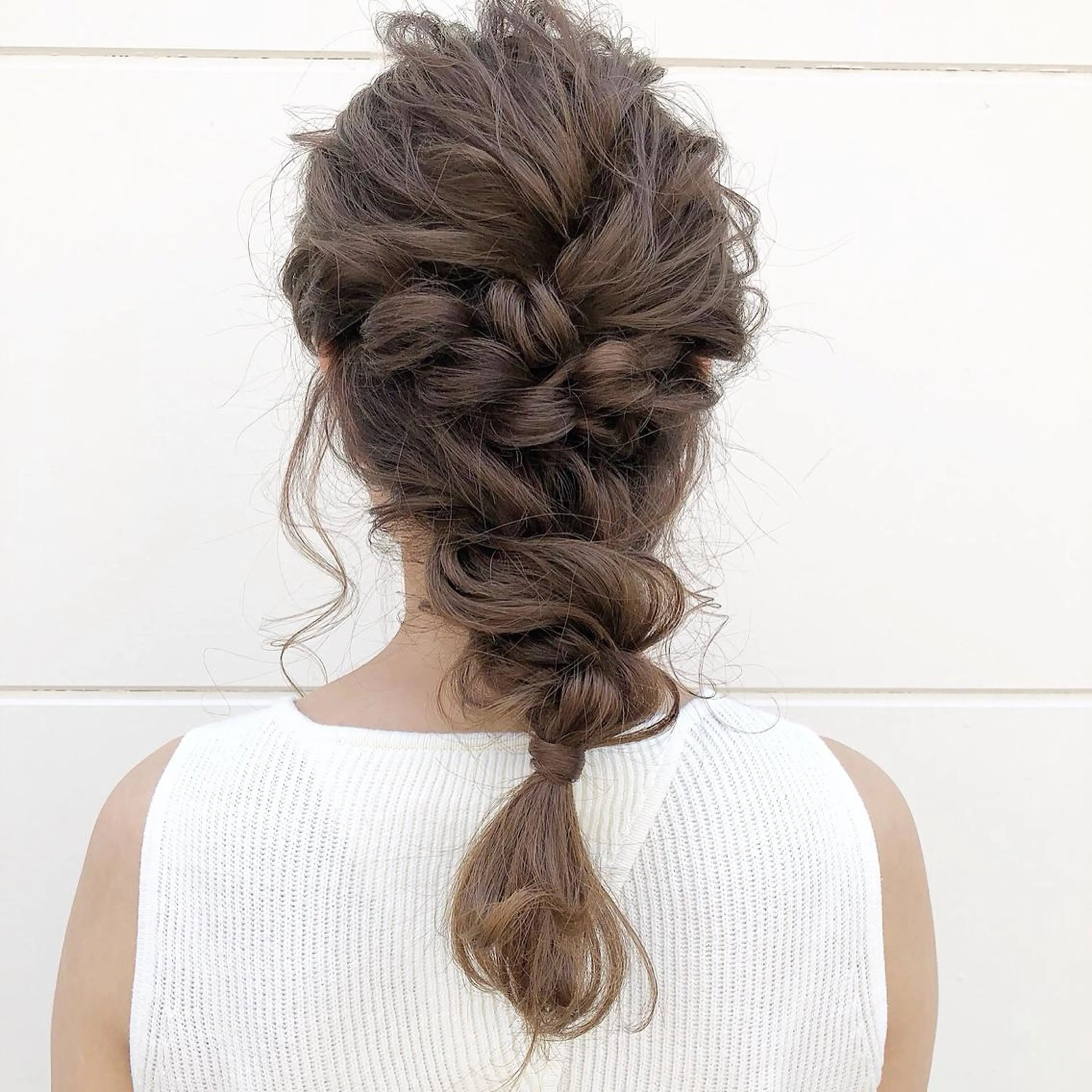 セミロング 榎園 由美のヘアスタイル