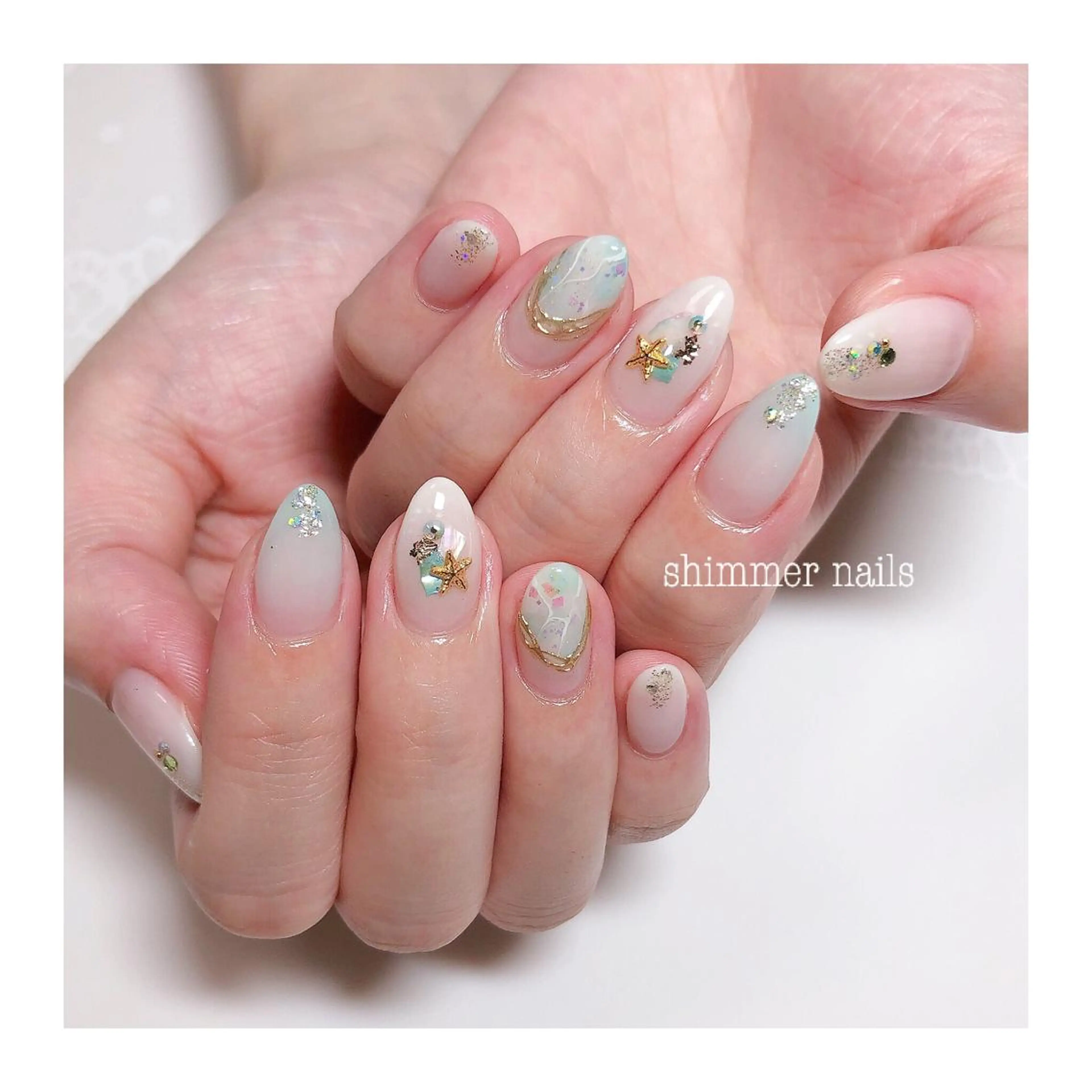 ネイル shimmer nailsのネイルデザイン