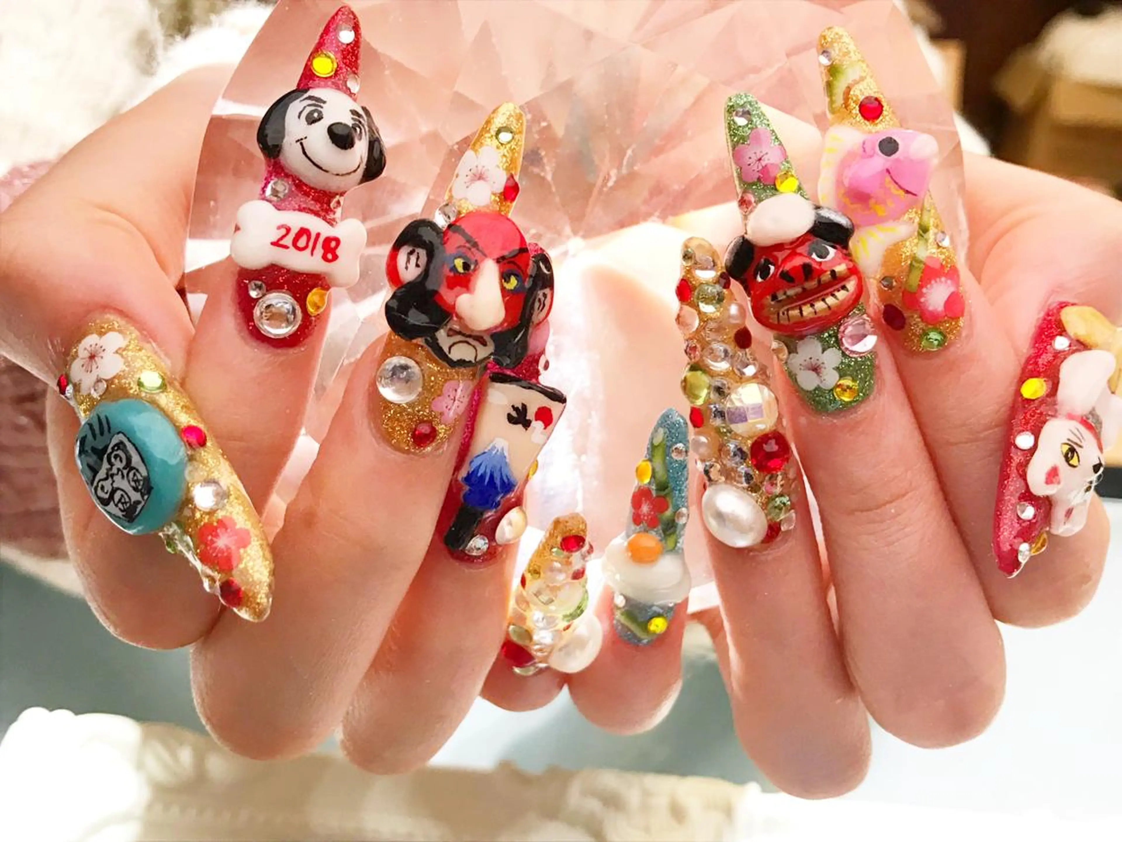 ネイル ロングネイル YUN 💅のネイルデザイン