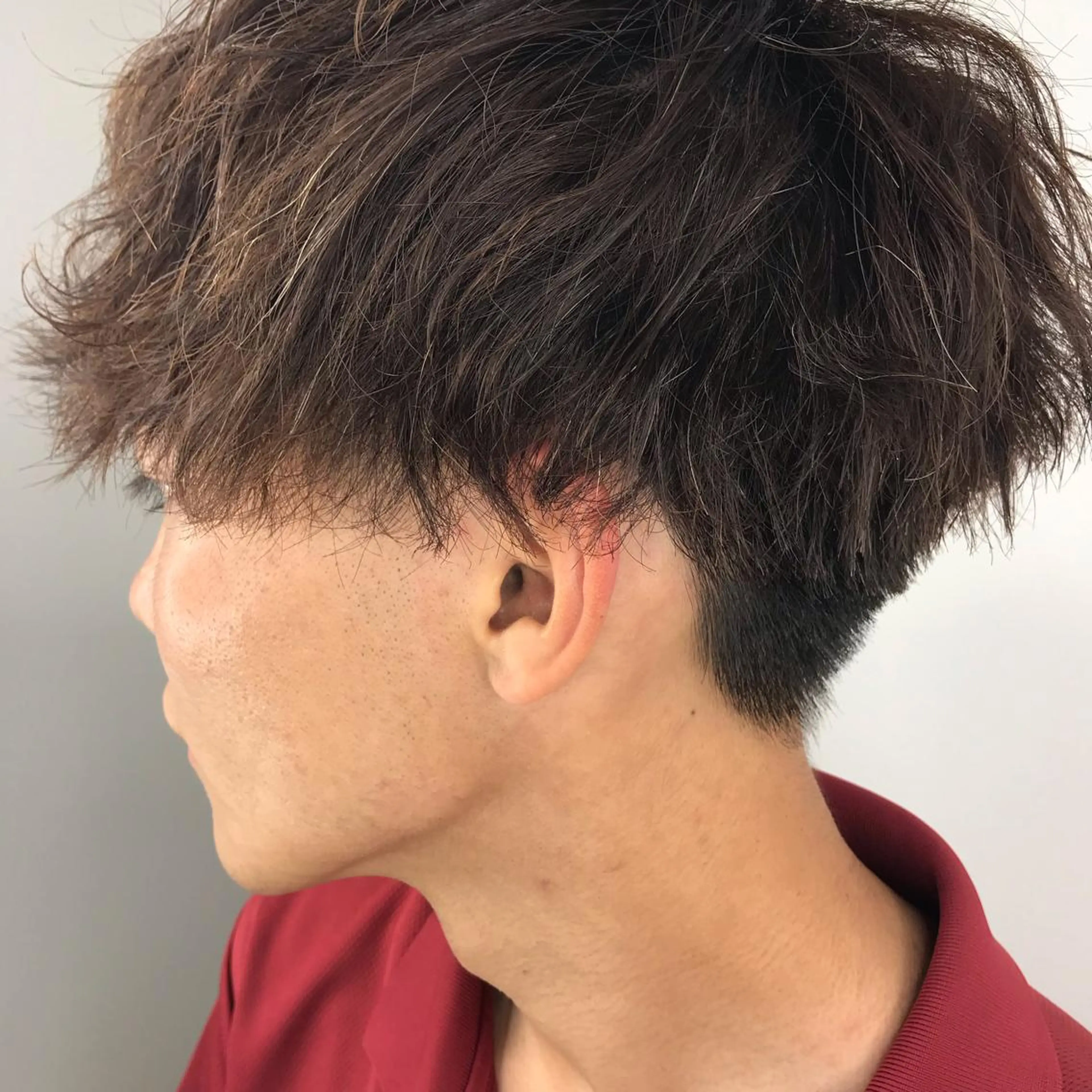メンズ メンズパーマ メンズツイストパーマ ツイストパーマ メンズサロン アソビ元町のヘアスタイル