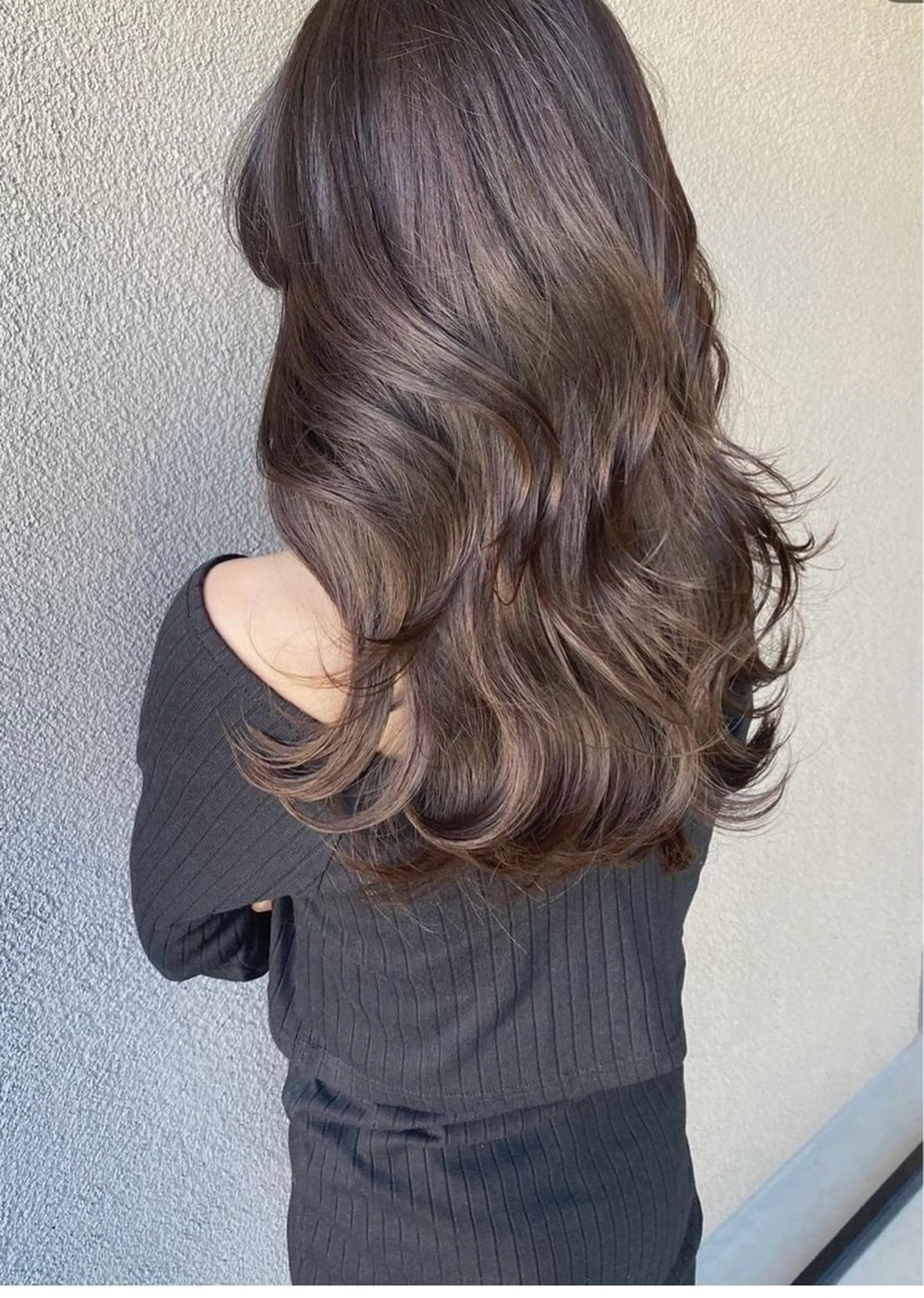 カラー ブラウンカラー ヘアカラー トリートメント 水光艶カラー/ 艶ブリーチ/颯のヘアスタイル