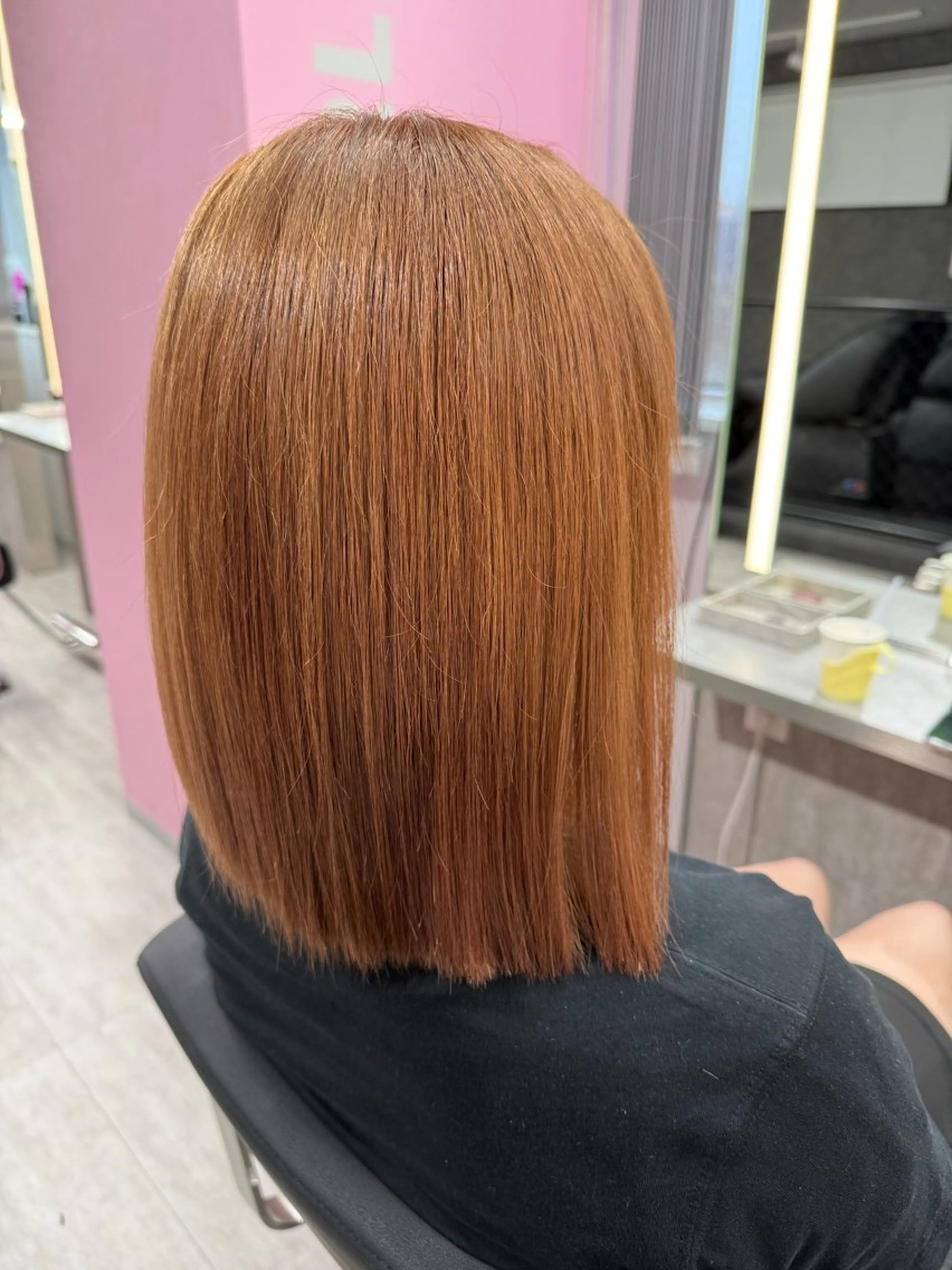 ミディアム ヘアカラー Ryuya RLINOのヘアスタイル