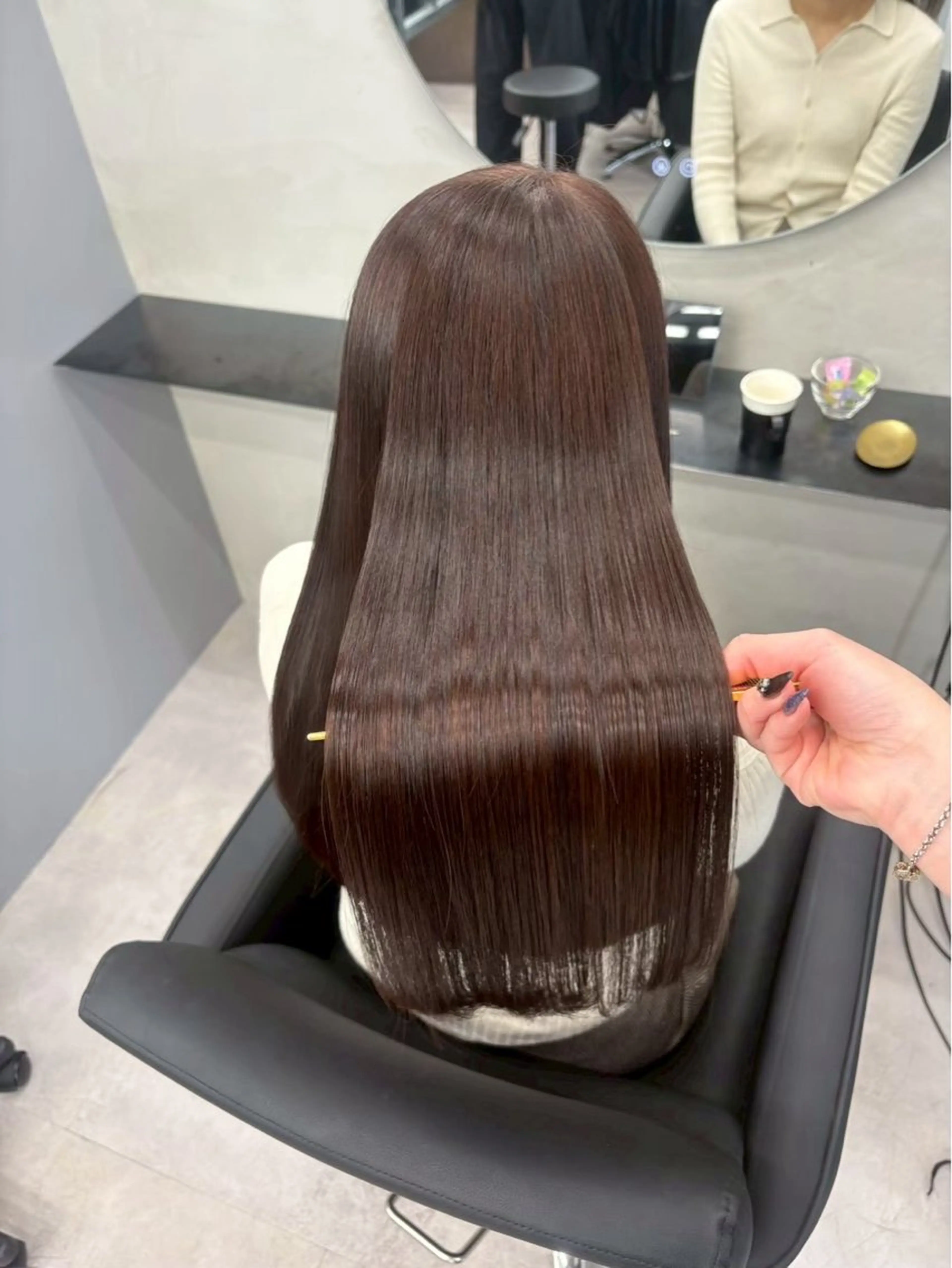 🦋ご新規様限定🉐🫧湿気にも負けない💪🏻カラー+ウルトワトリートメント🦋の写真