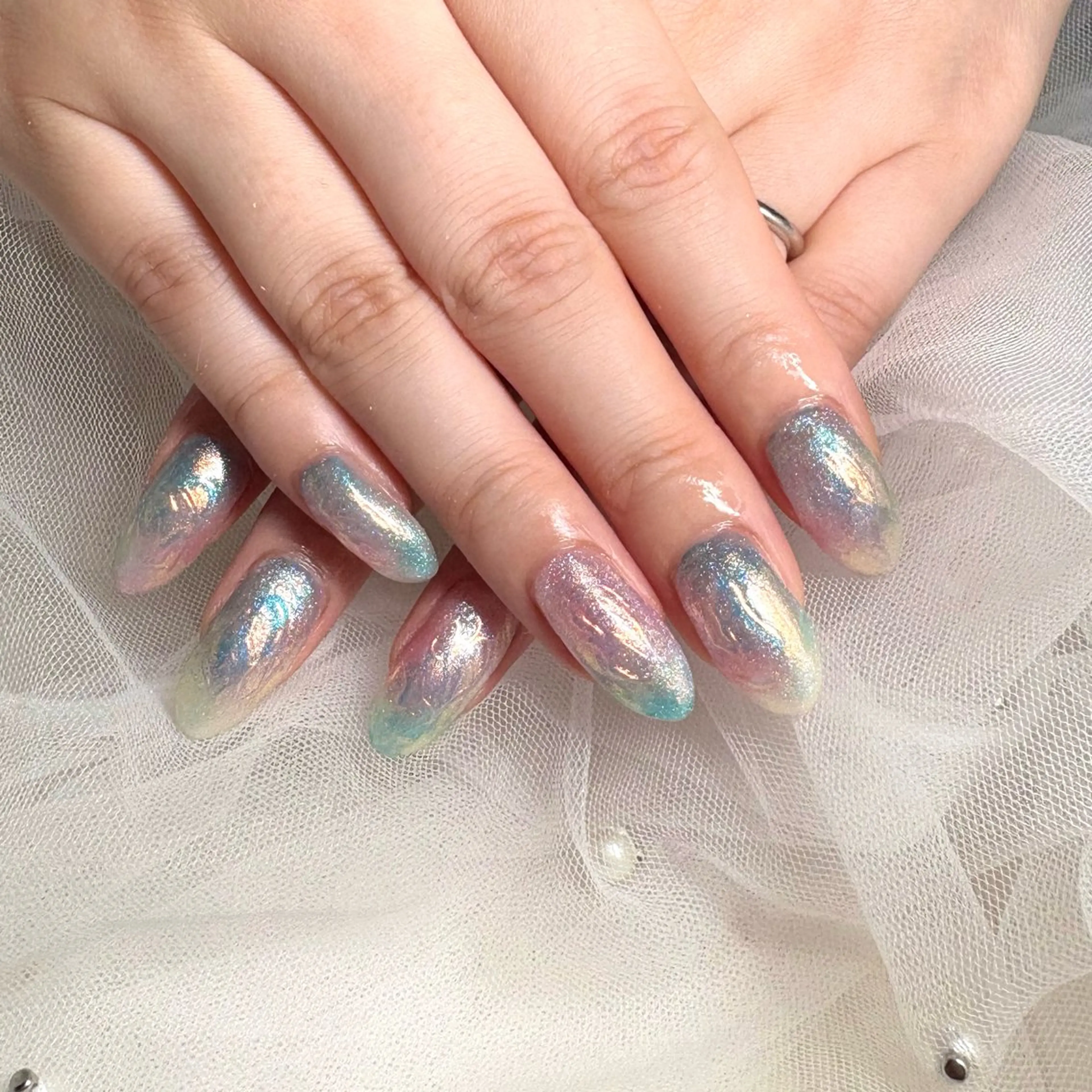 ネイル アートネイル キラキラネイル ハンドネイル cerisier 坂本のネイルデザイン