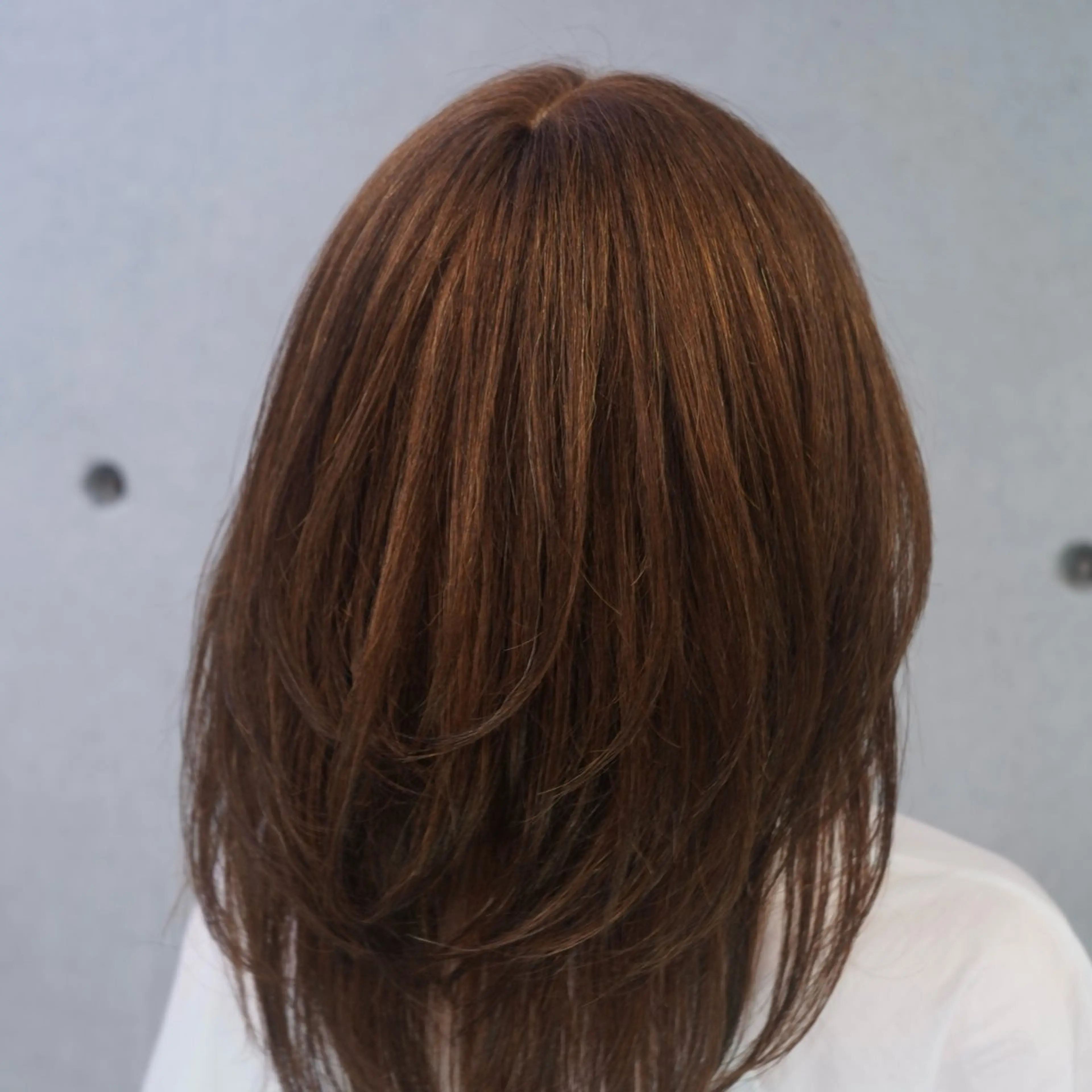 ロング ハイレイヤー 韓国風ヘア レイヤーカット カット Nao/ 大宮/外国人風カラーのヘアスタイル