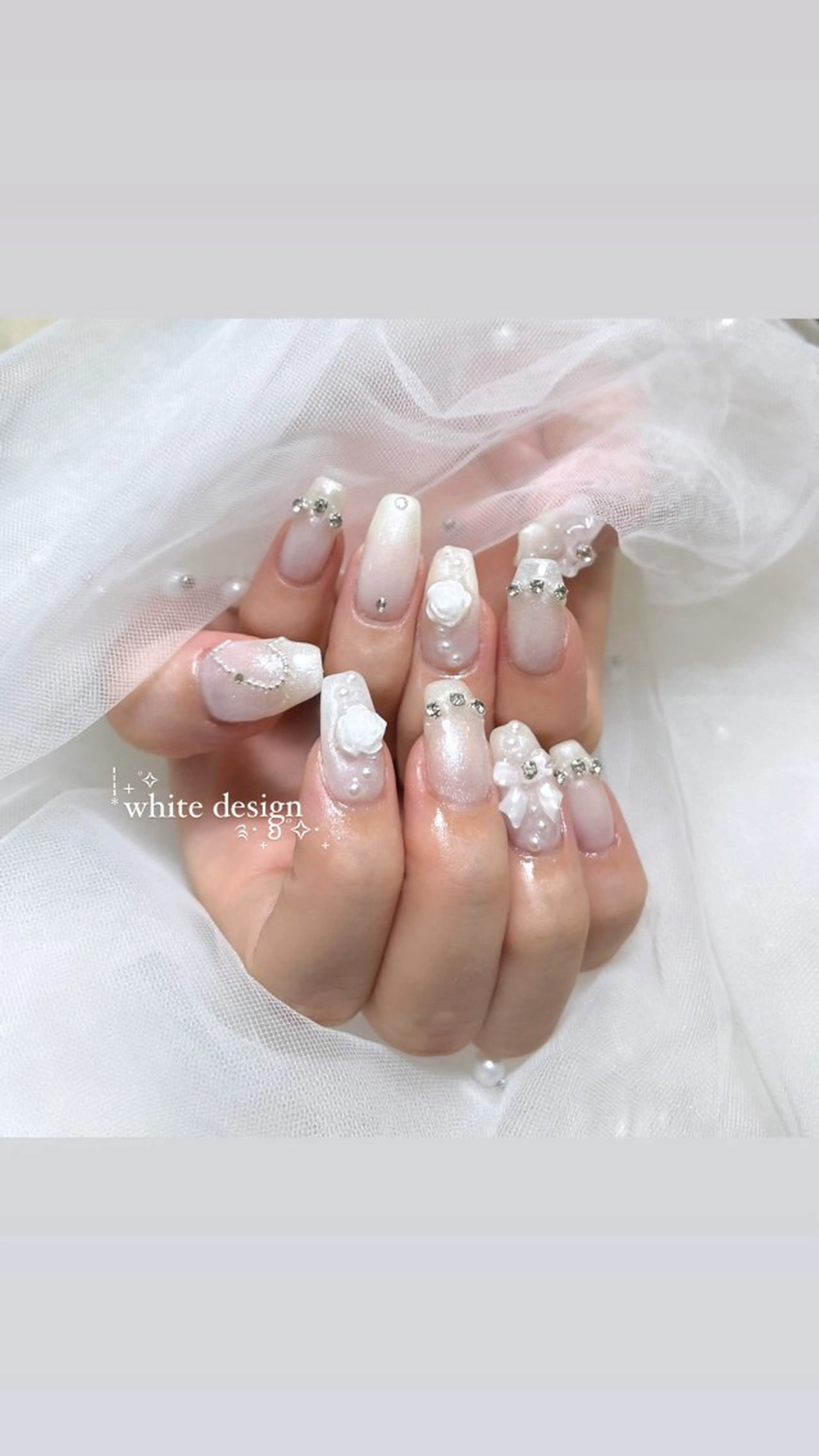 ネイル Blanche mimi.u_aのネイルデザイン
