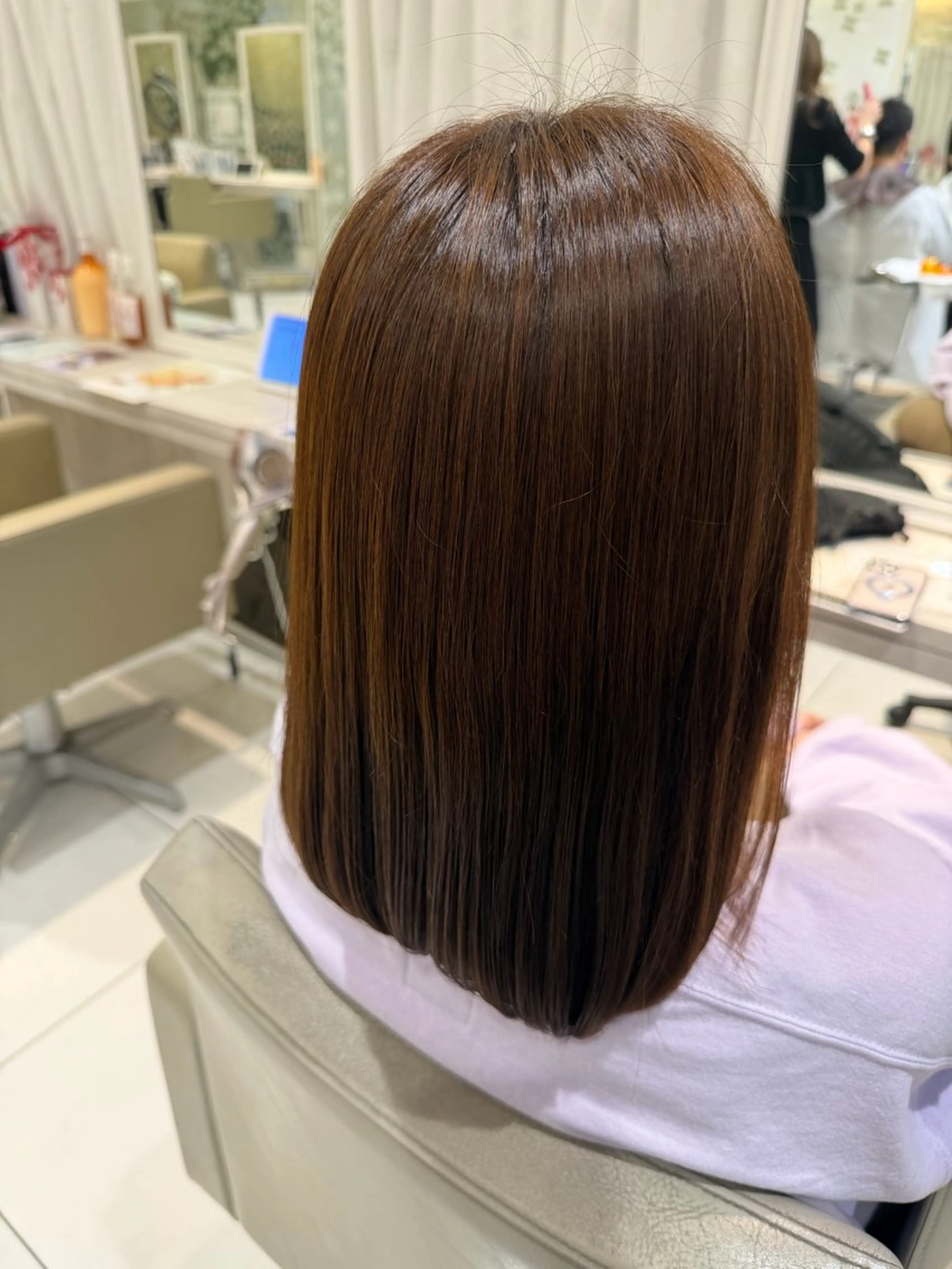 セミロング カラー トリートメント ヘッドスパ スパニスト🌟バリ式 アロマ🌴松田みずきのヘアスタイル