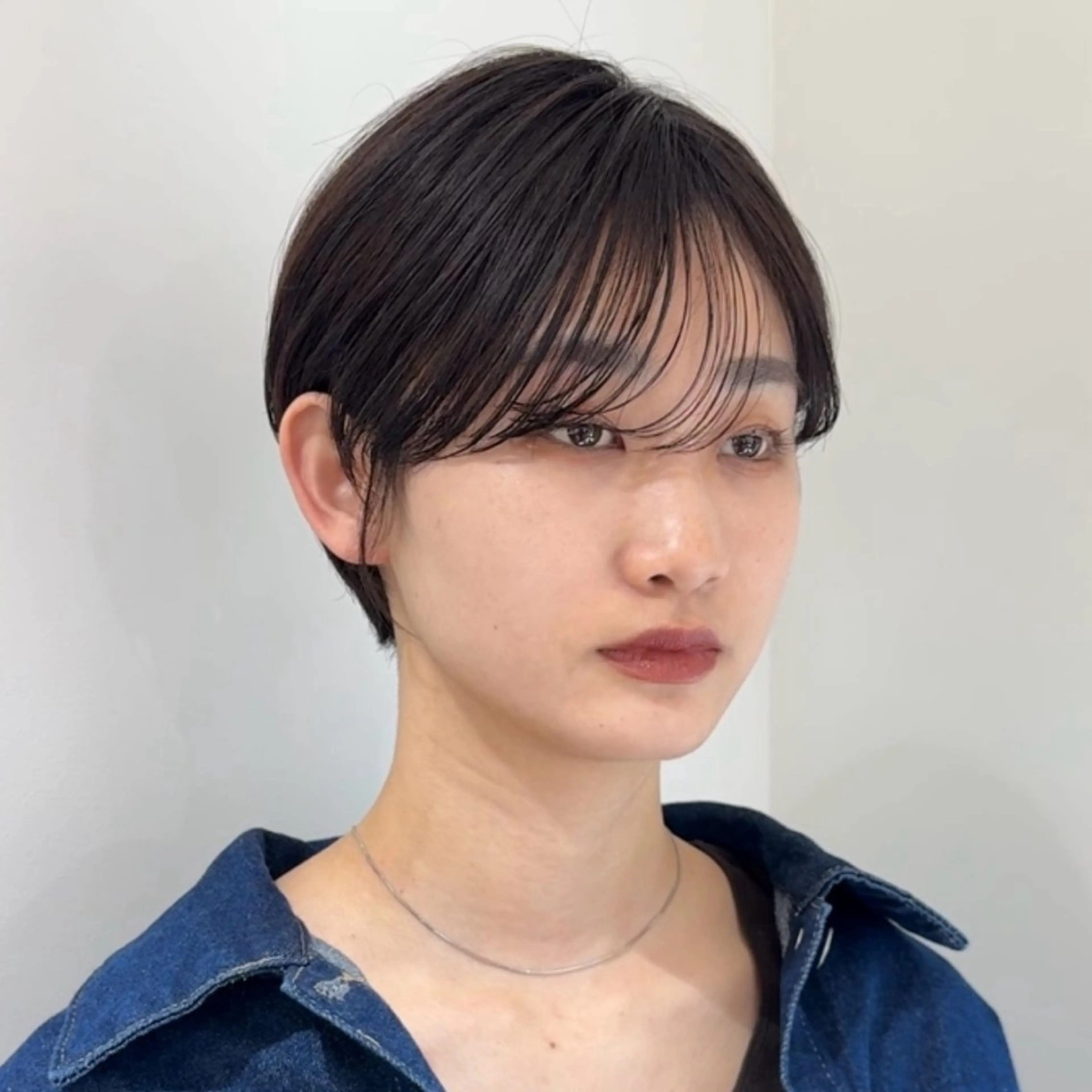 ショート ショートボブ 丸みショート ボブ ショートヘア カット 縮毛矯正 トリートメント ショート/ボブ/パー マ原宿🪷Akinaのヘアスタイル