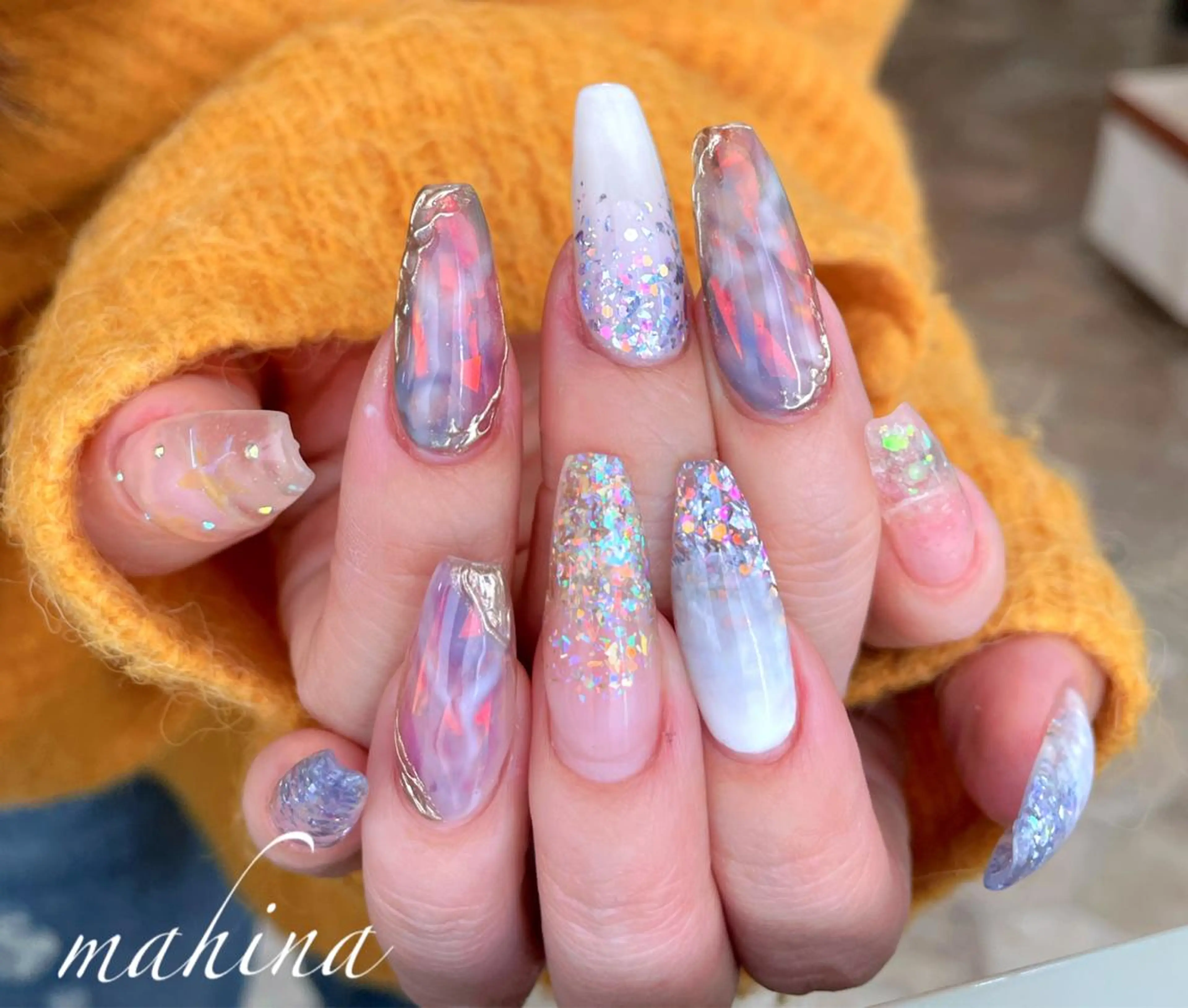 ネイル mahina .tのネイルデザイン