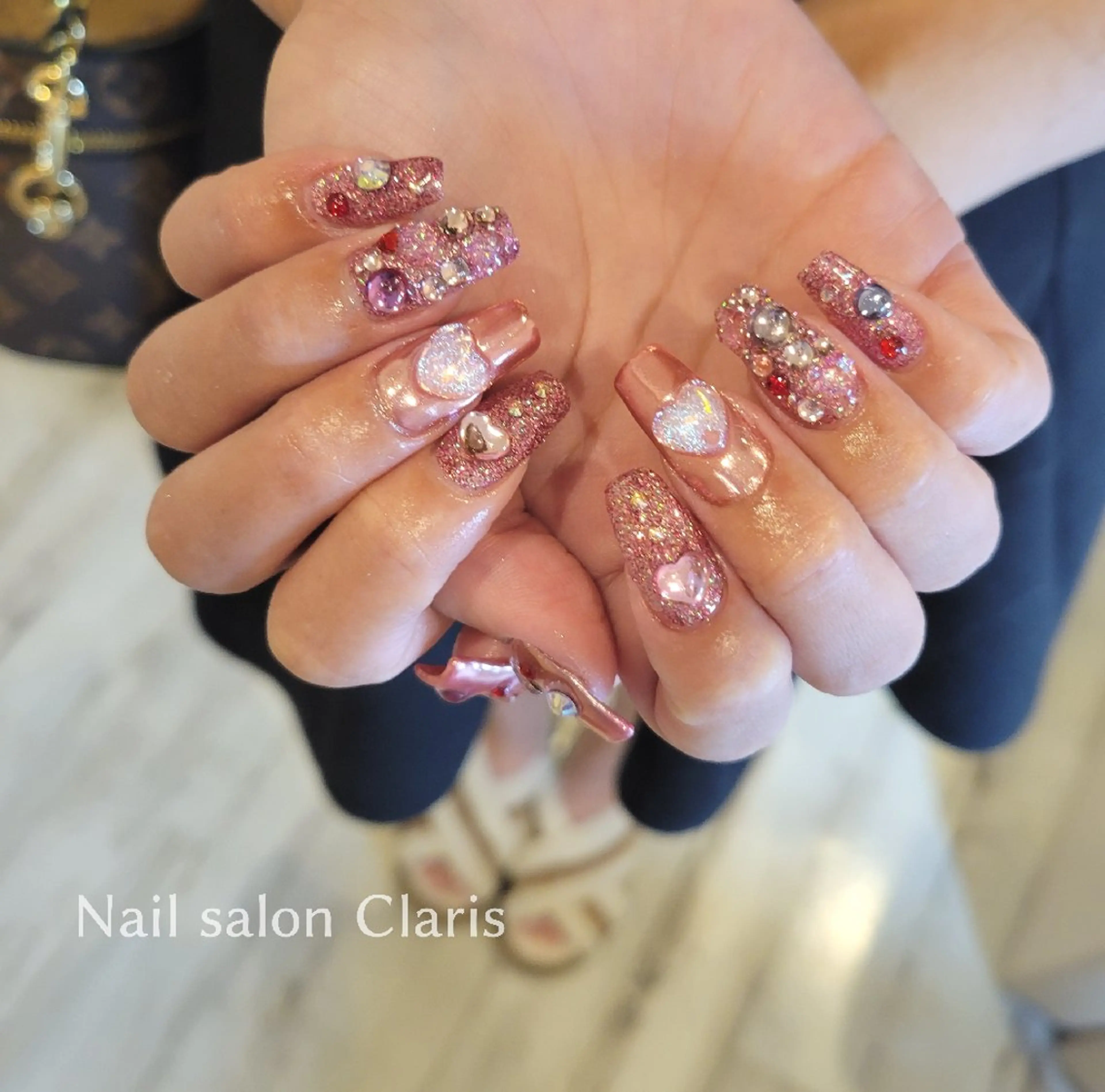 ネイル ジェルネイル Nailsalon Clarisのネイルデザイン