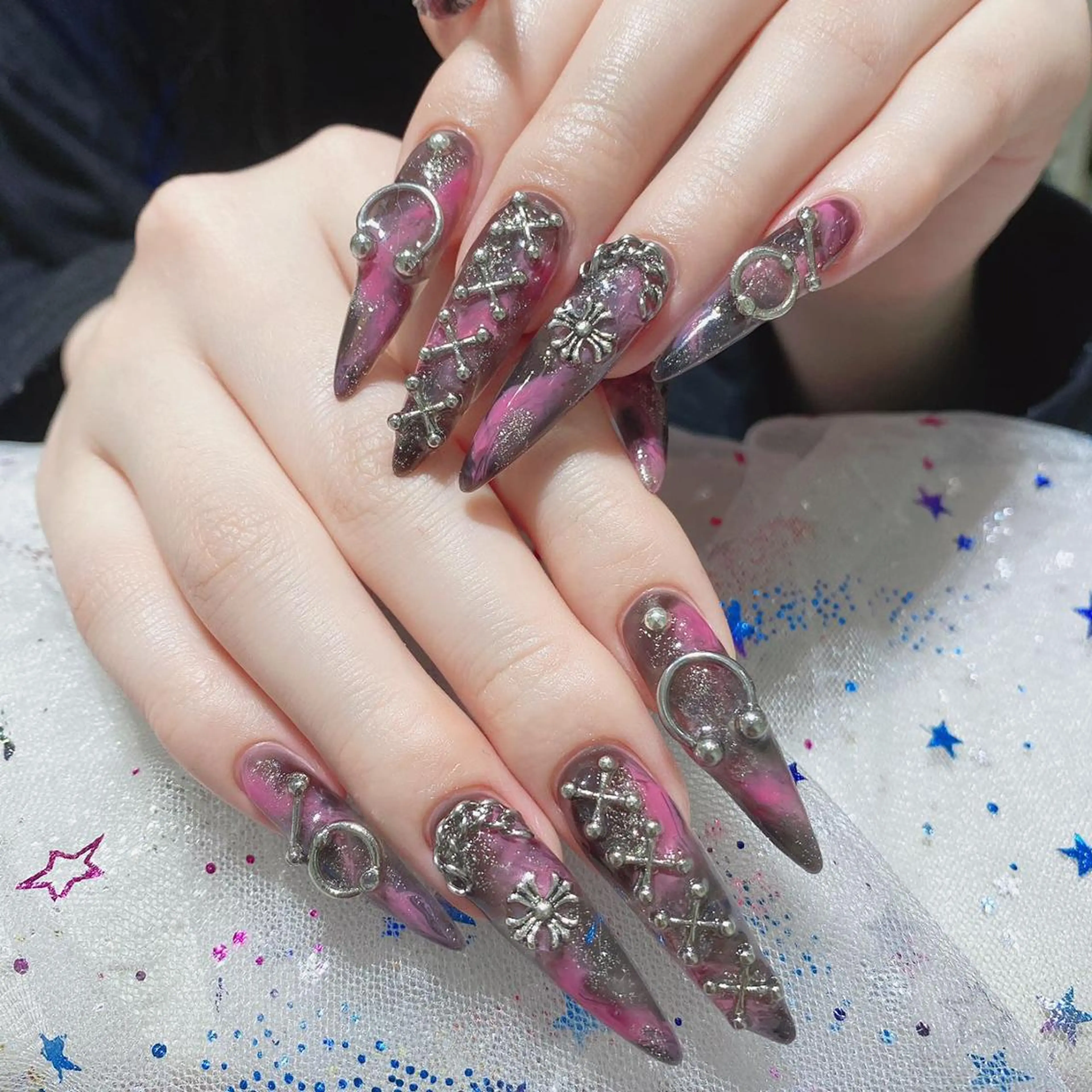 ネイル ハンドネイル Queen's ゆなのネイルデザイン