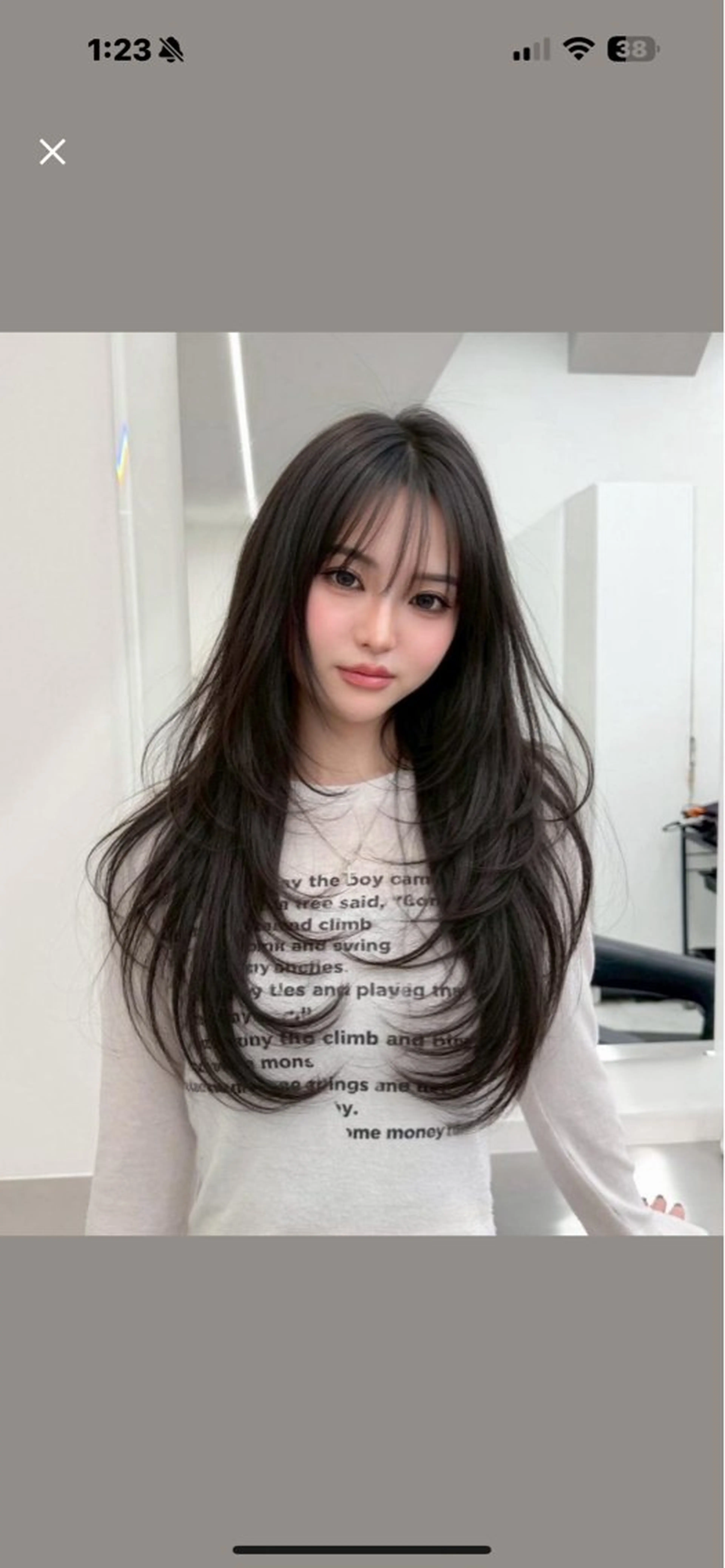 ロング カラー 韓国風ヘア レイヤーカット カット ヘアカラー トリートメント 天神/美髪カラー /矯正/kaitoのヘアスタイル