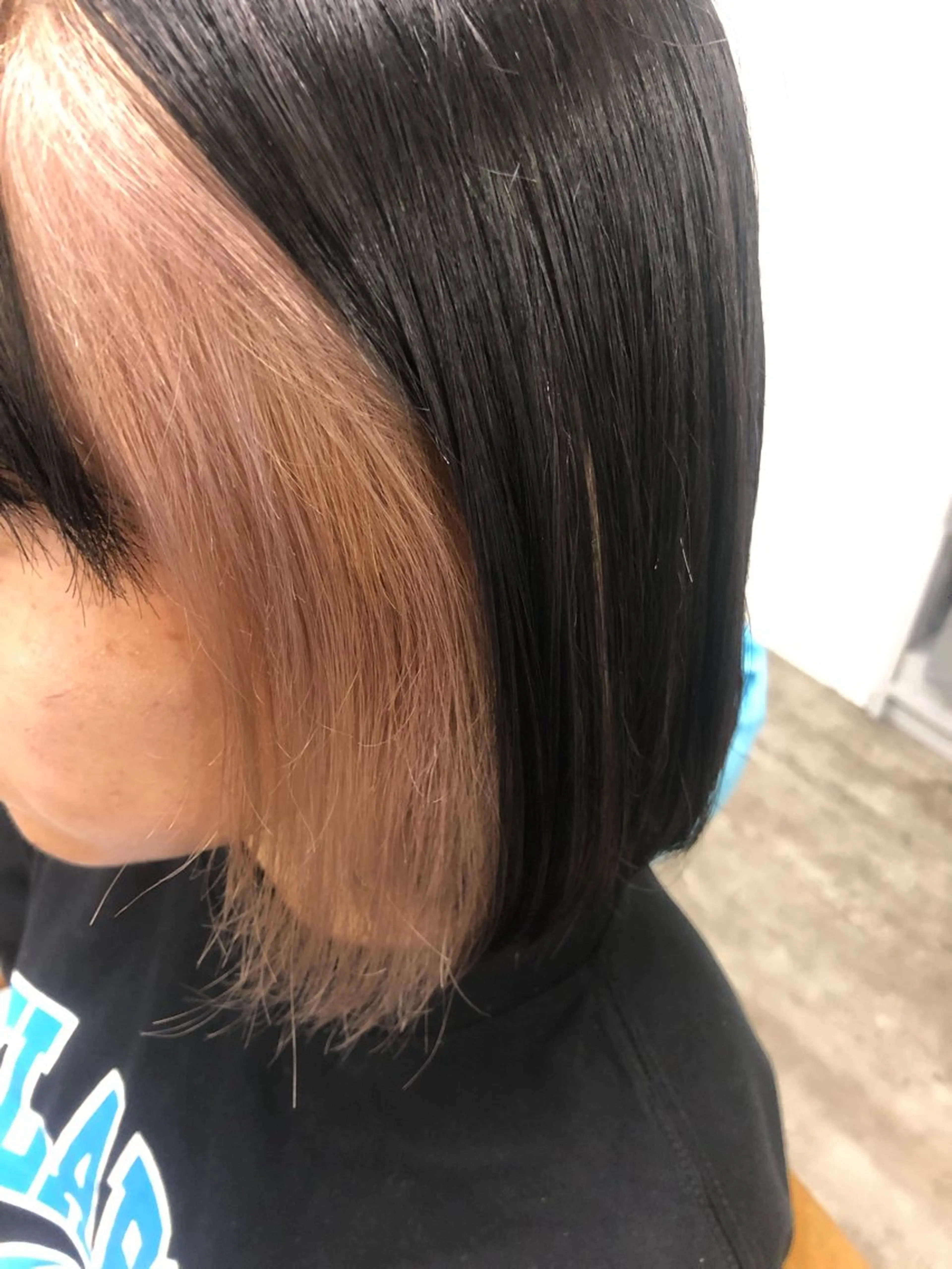 ショート カラー カット ヘアカラー トリートメント ヘッドスパ ヘアセット ️韓国ヘア／レイヤー カットYūka❤️のヘアスタイル