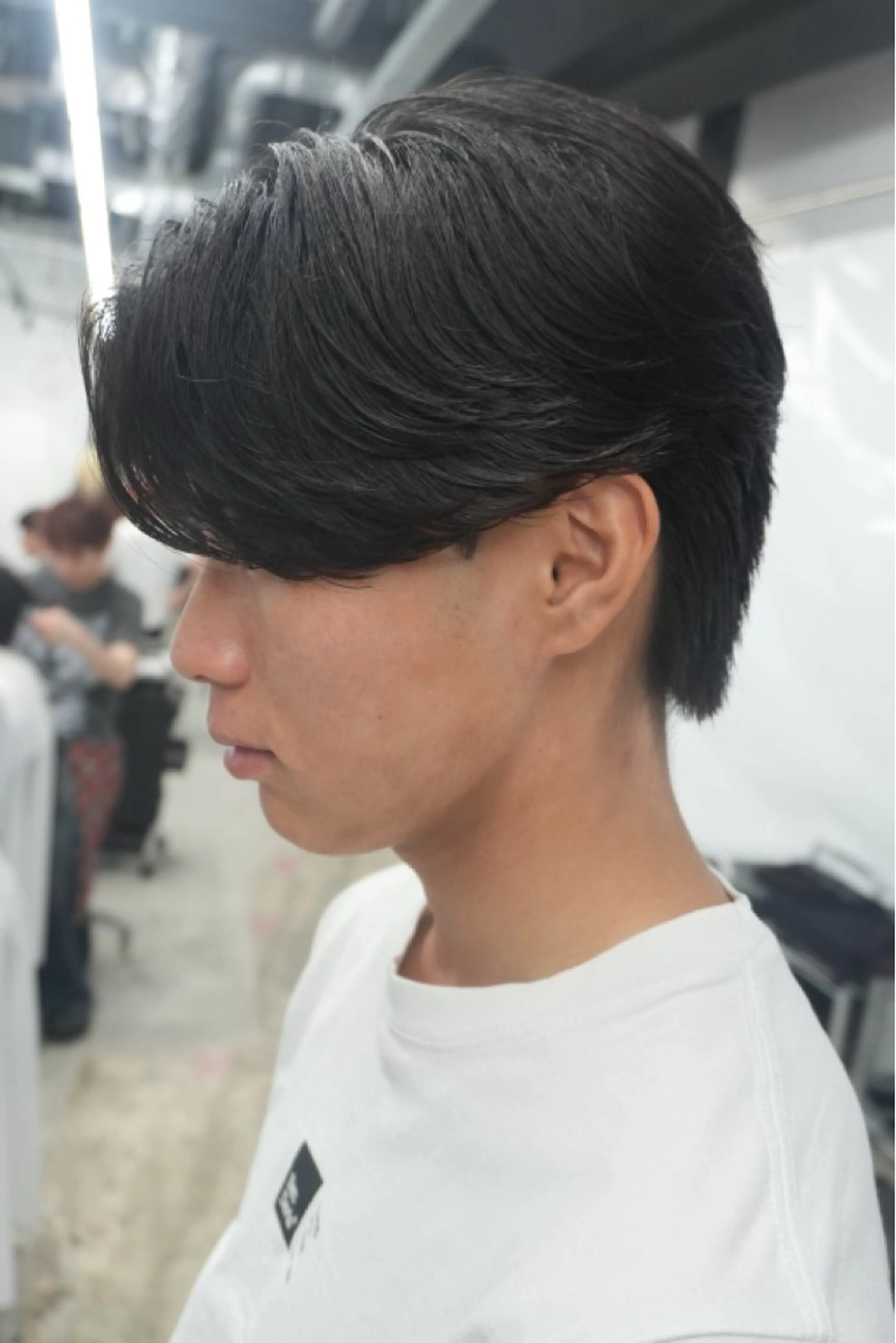 パーマ メンズ メンズパーマ ニュアンスパーマ ストレートパーマ 湖城 恵吾のヘアスタイル