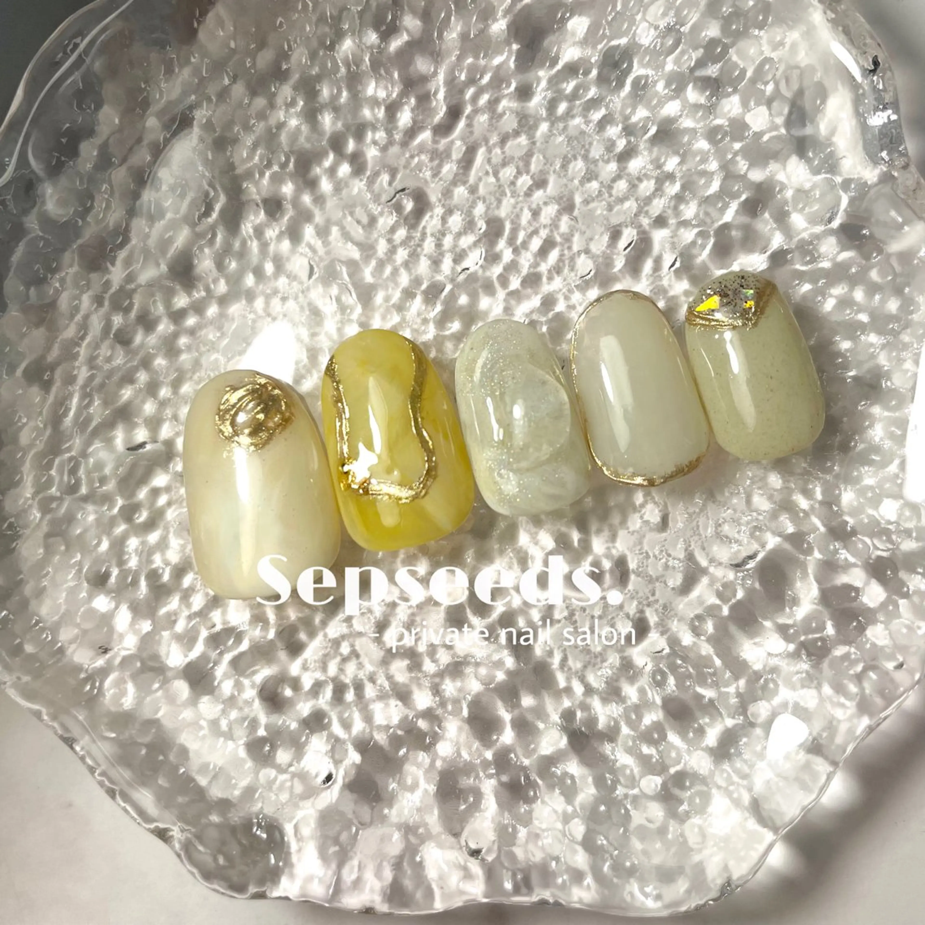 ️🩵初回️🩵【ニュアンスも‼️個性派さんも💅✨】お持ち込みデザイン＊アート2本までの写真