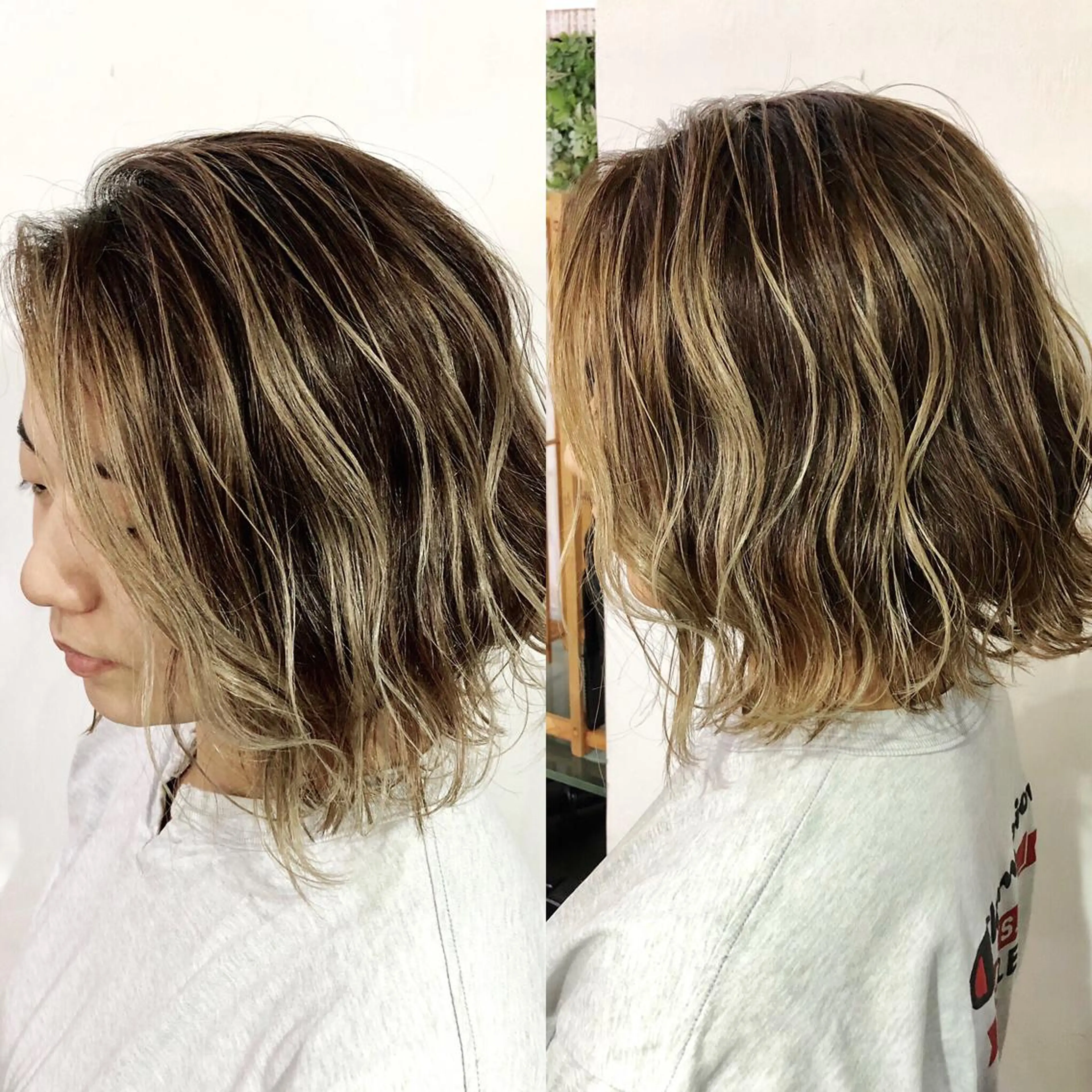 ショート カット ヘアカラー トリートメント 吉田 典弘のヘアスタイル