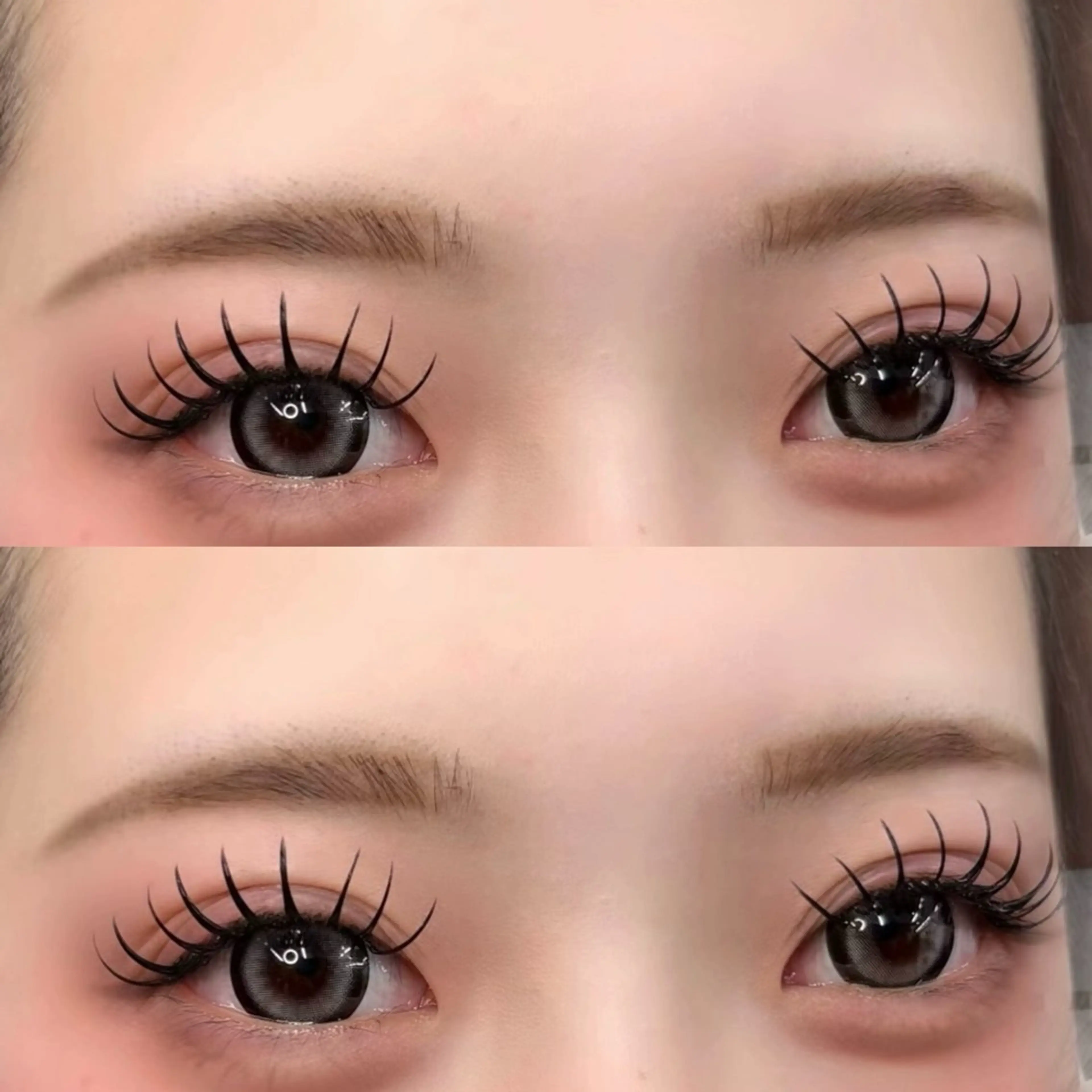 マツエク・マツパ バインドロック マツエク ♥️Ji Ji♥️のマツエク・マツパデザイン