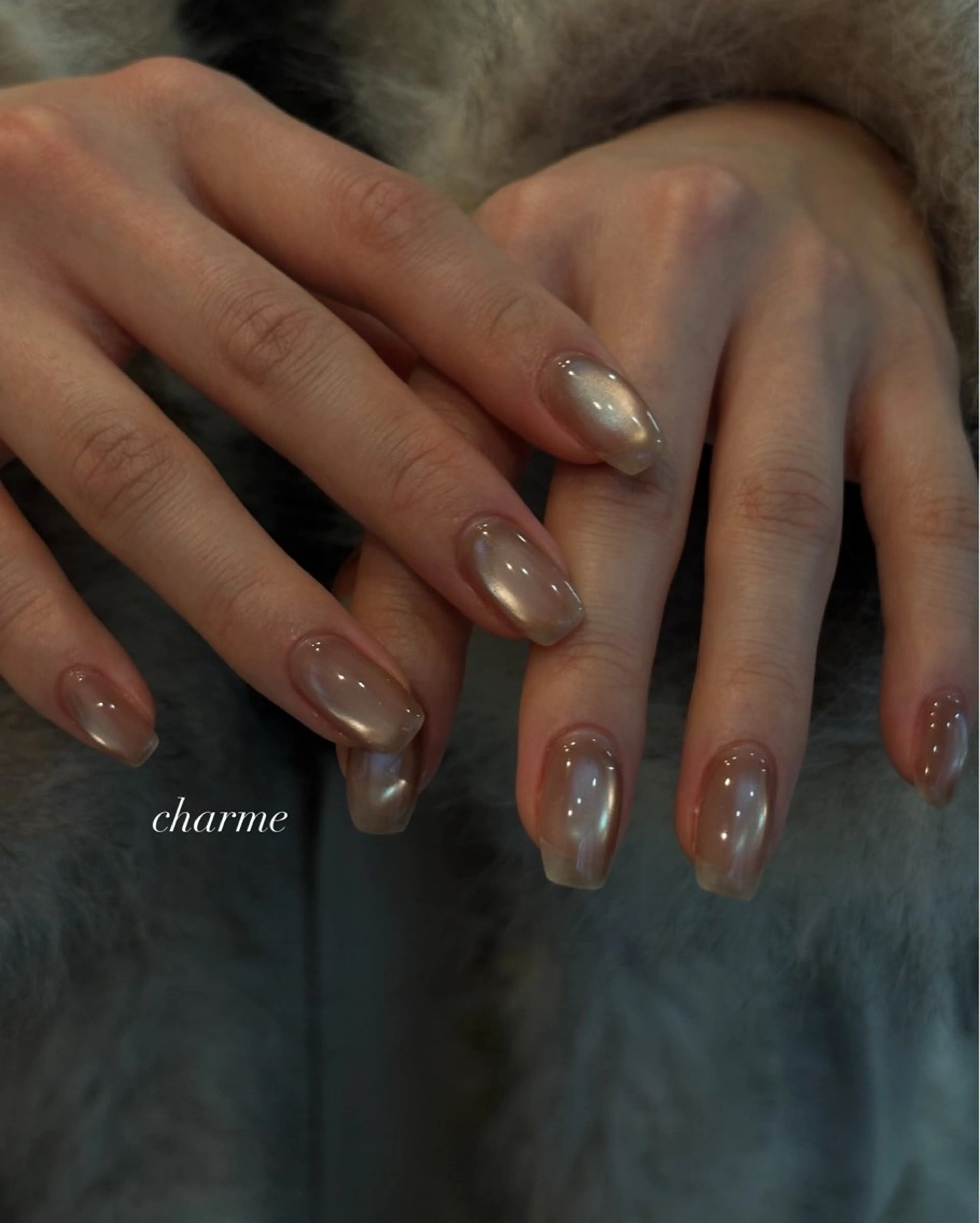 ネイル マグネットネイル ハンドネイル charme nailのネイルデザイン