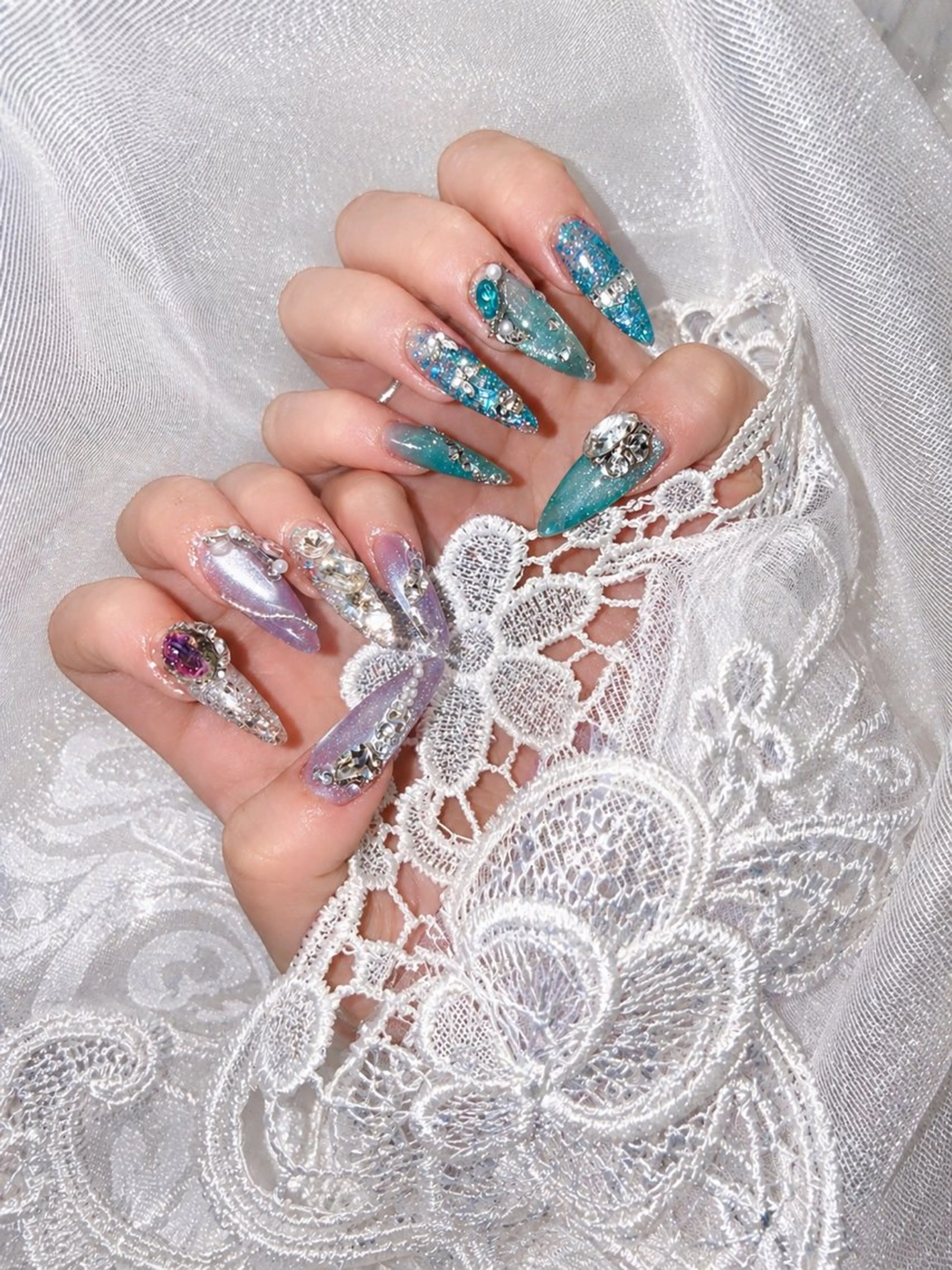 ネイル ネイルチップ 南田 リジュンのネイルデザイン