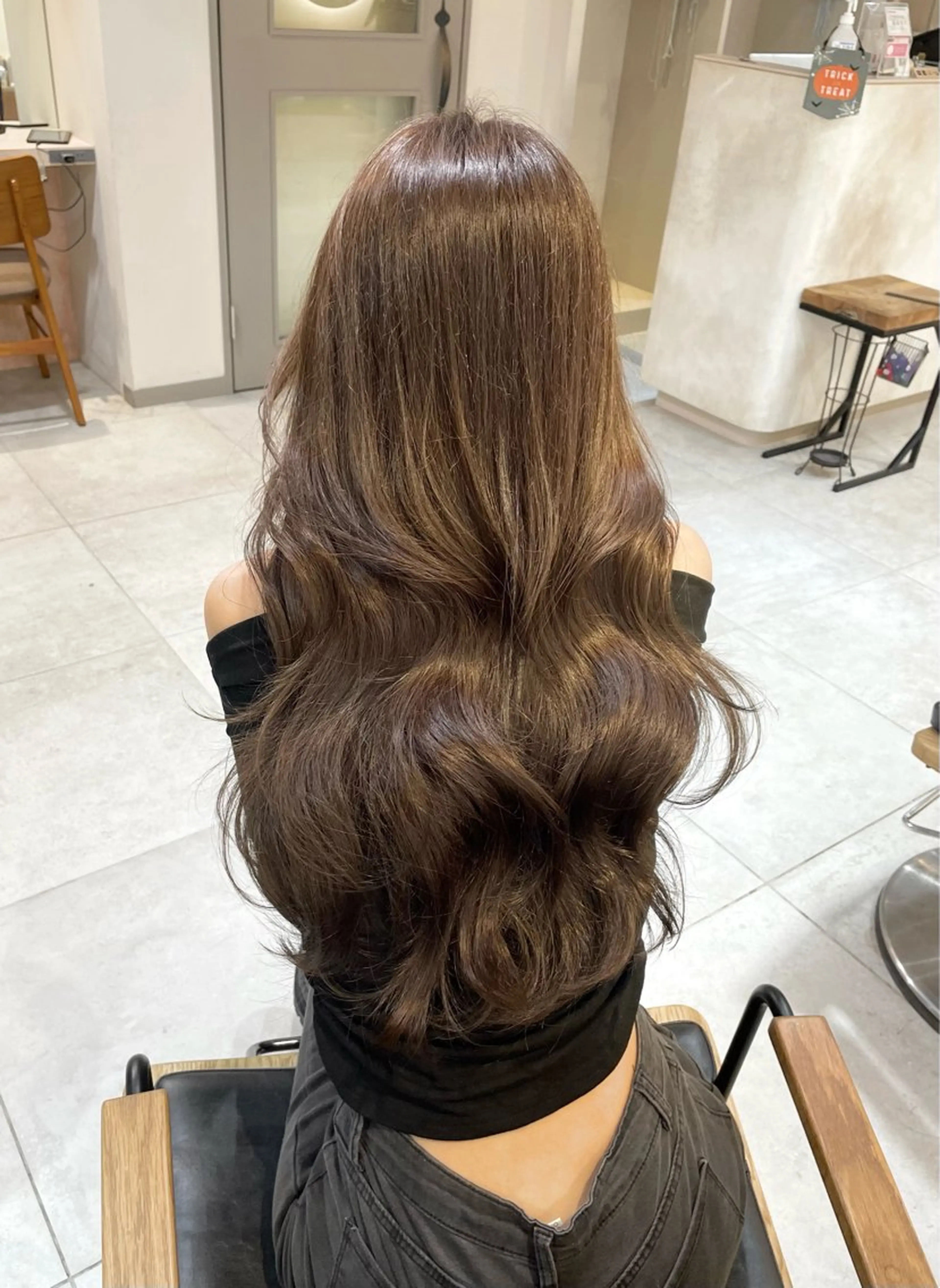 【究極の艶髪に】カット＋美髪カラー＋超音波プレミアムトリートメント🕊の写真