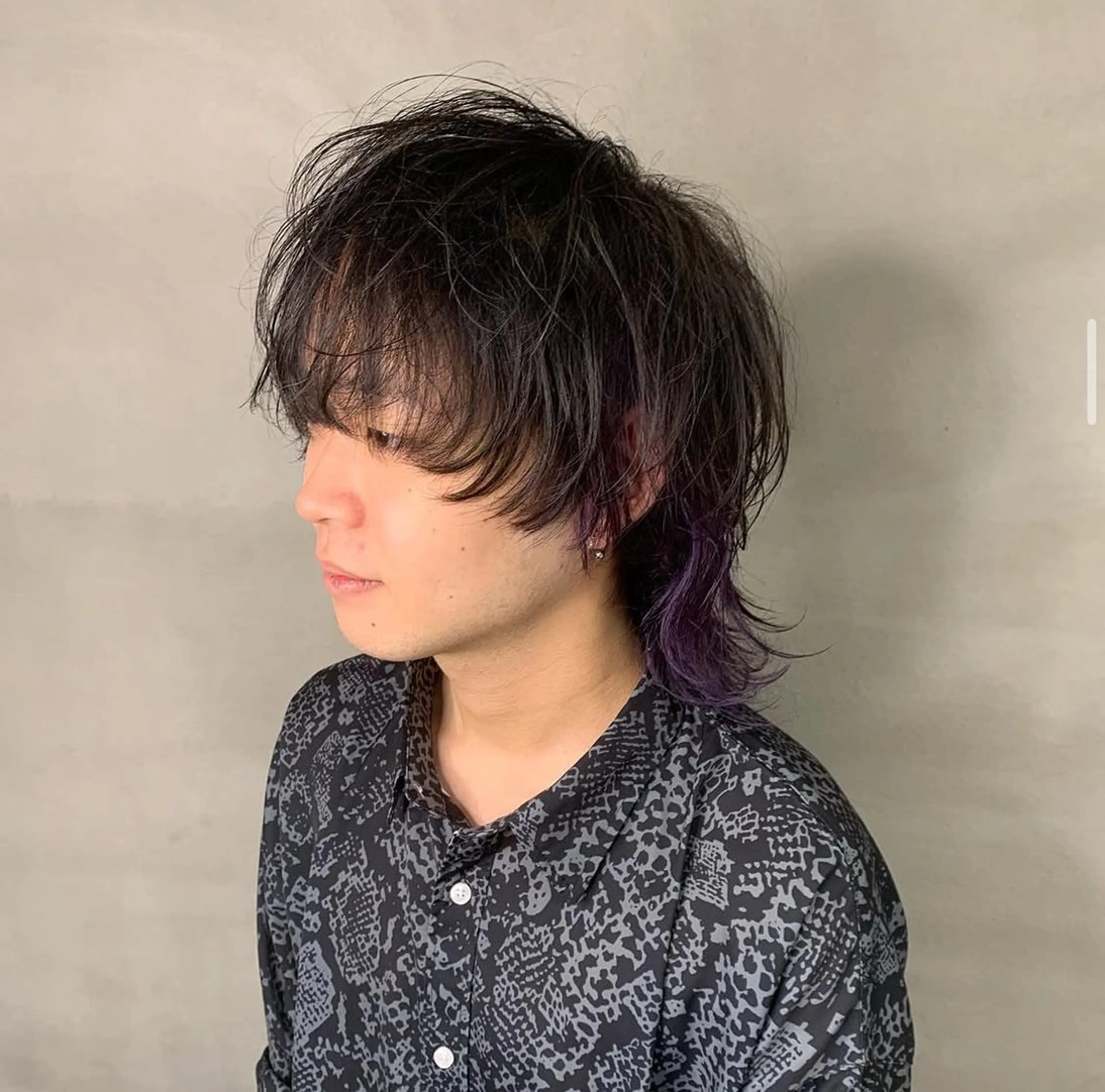 セミロング パーマ メンズ キマるメンズパーマ クメユウキのヘアスタイル
