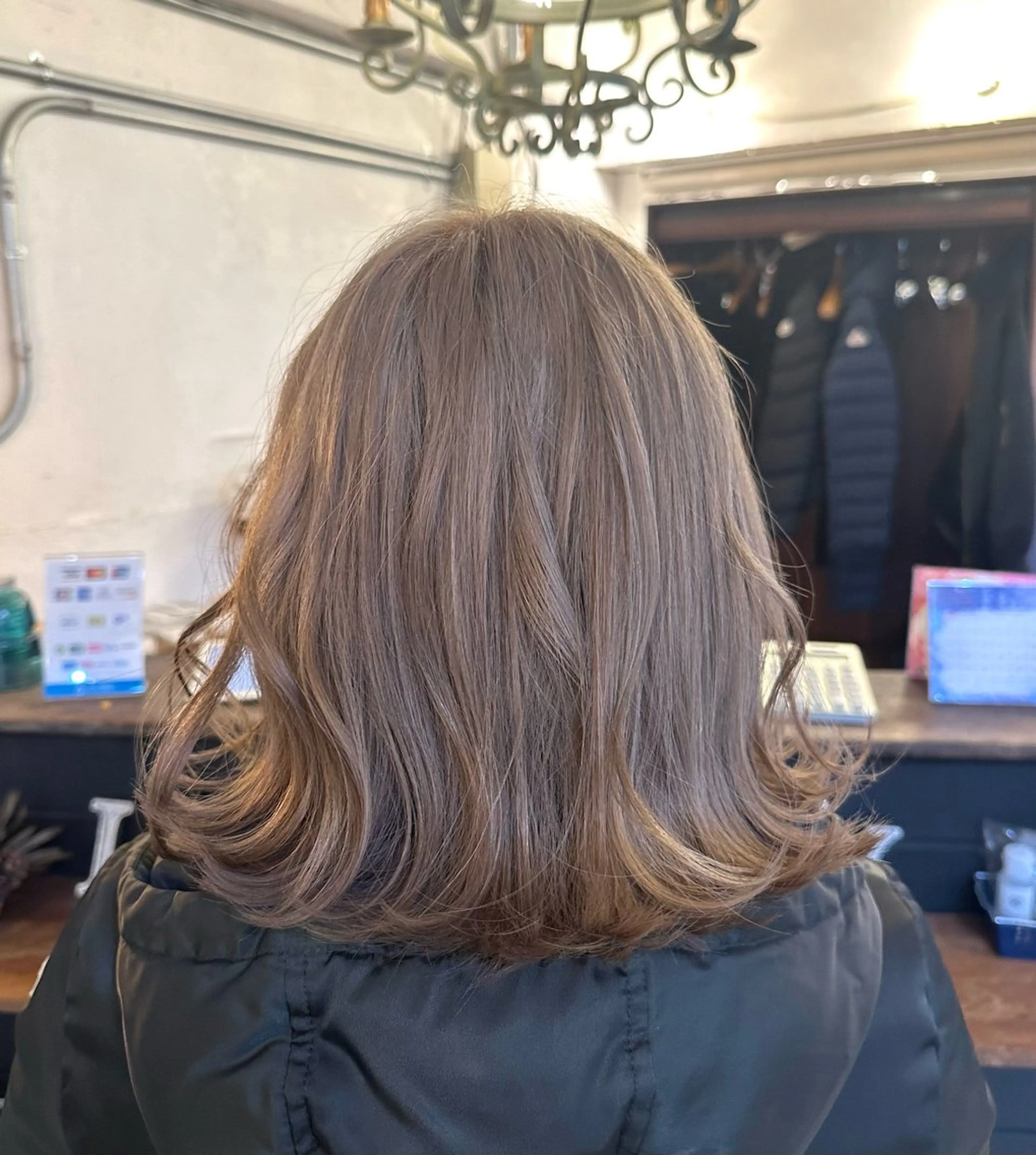 ミディアム カラー スパイキー/ ピンパーマ/緑川雄也のヘアスタイル