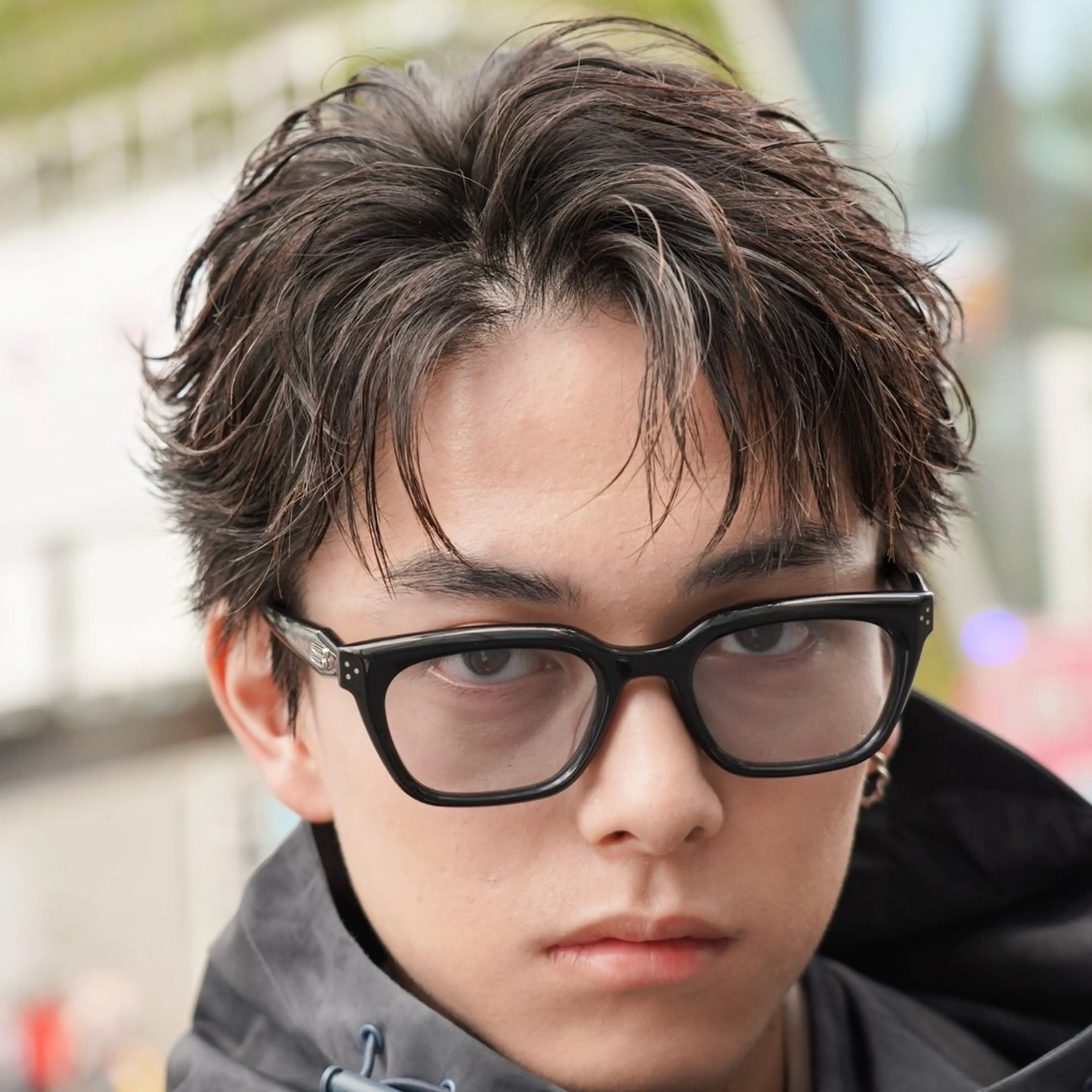 ショート パーマ メンズ カット パーマ 丸山 哲史のヘアスタイル