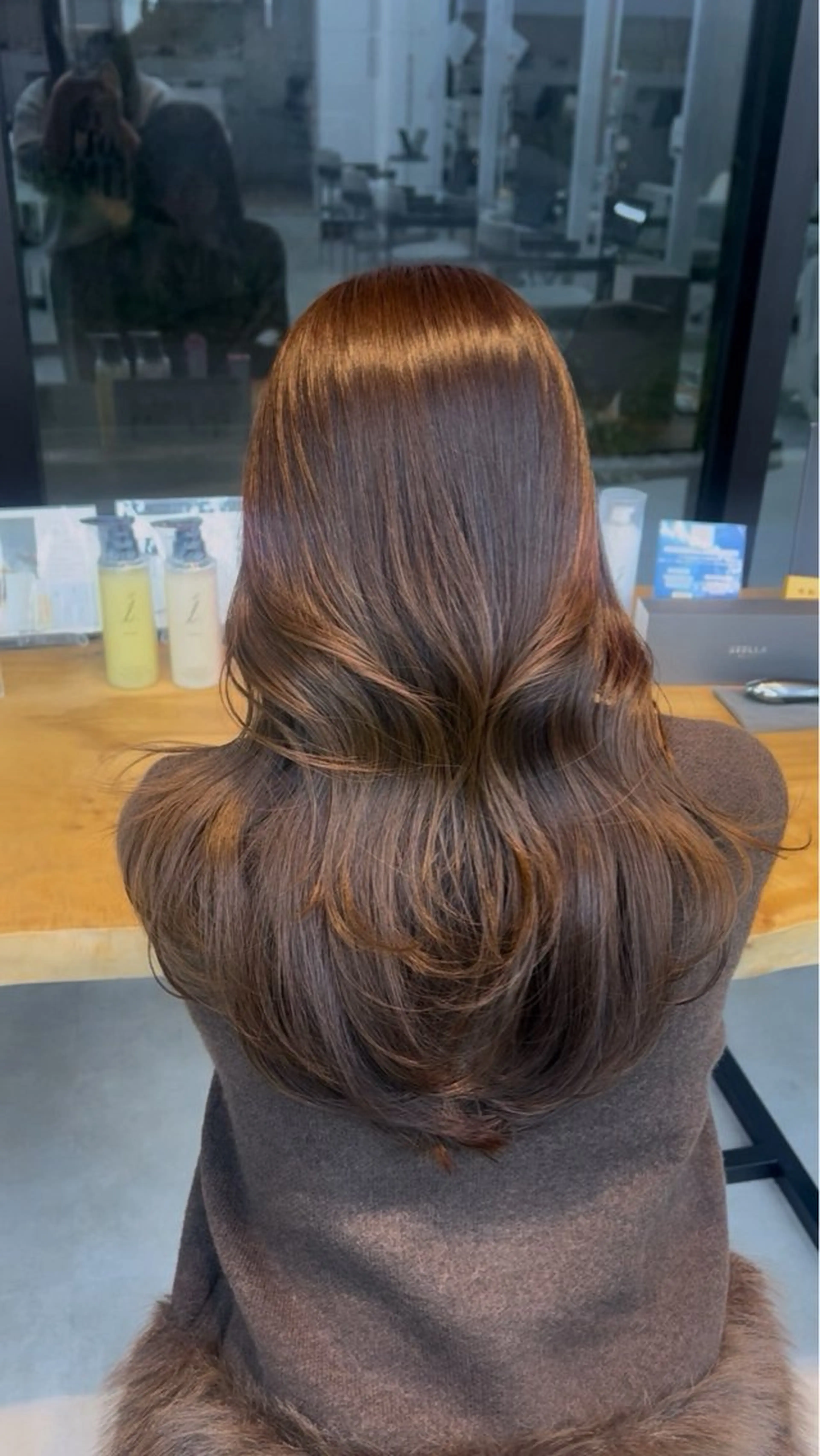 カラー 透明感カラー 髪質改善 ヘアカラー 🌟ワンカラー🌟 けい/亀戸　錦糸町のヘアスタイル
