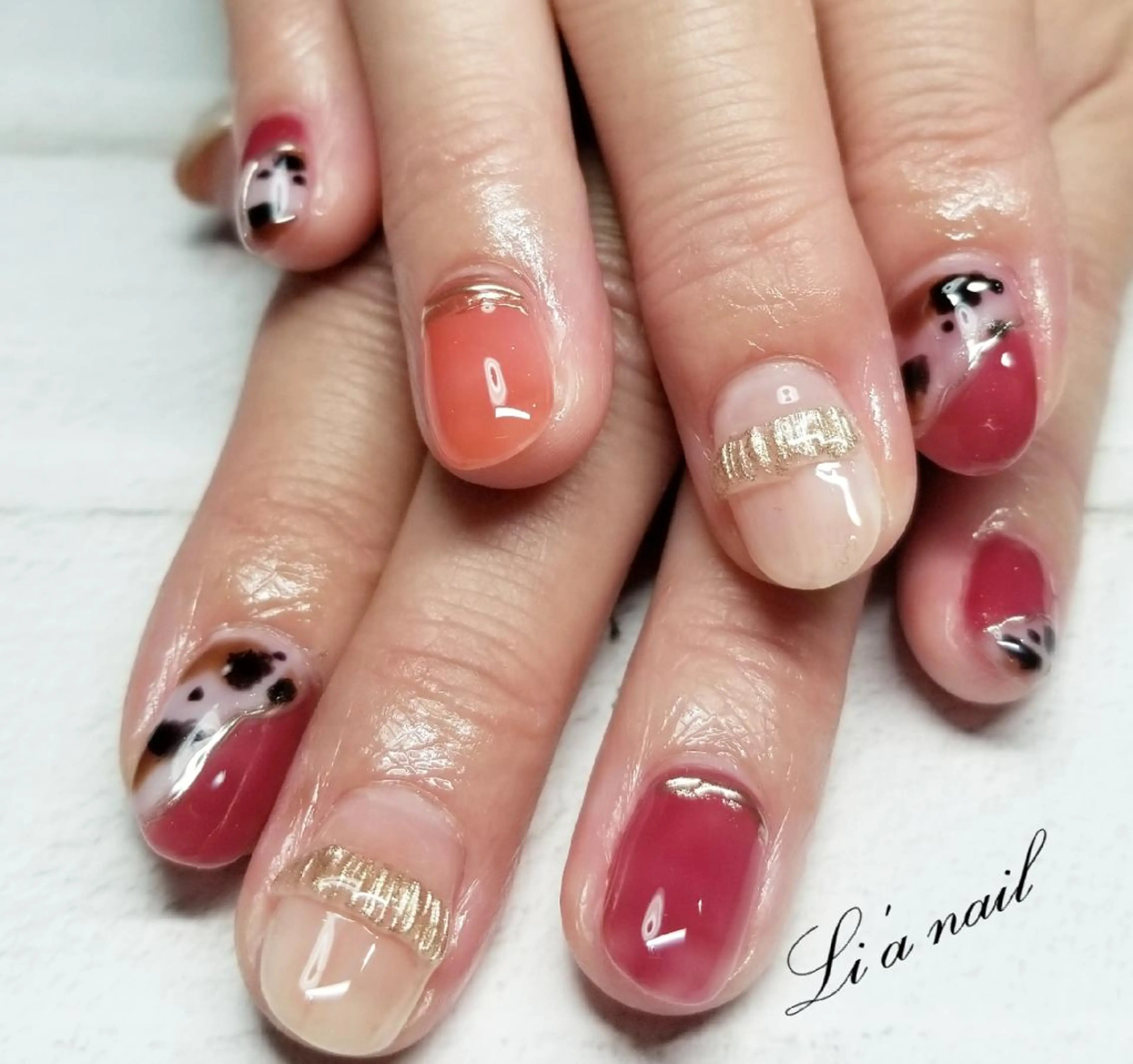 ネイル Li'a  nailのネイルデザイン