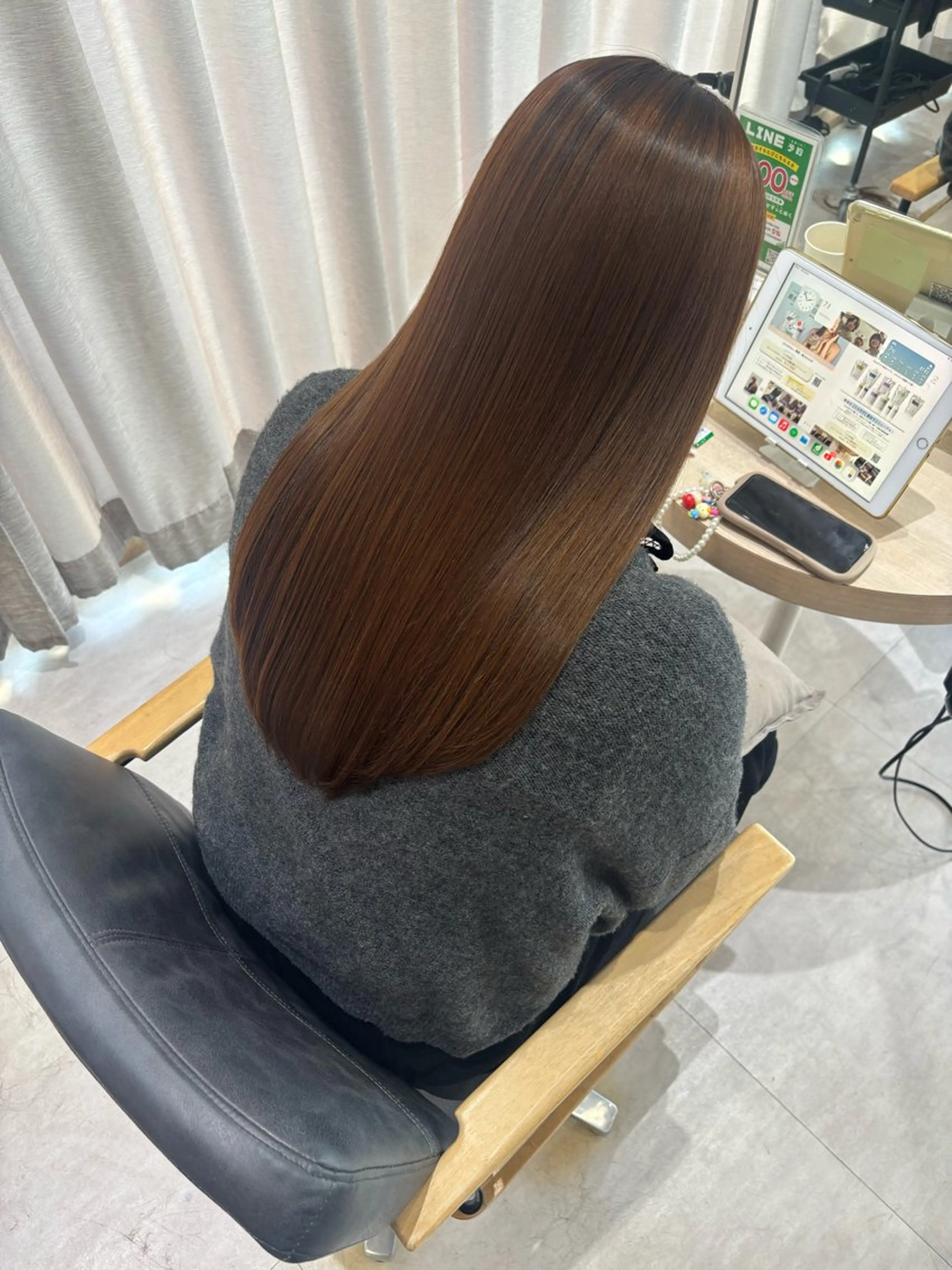 セミロング カラー Asumi 髪質改善/美髪/艶髪のヘアスタイル