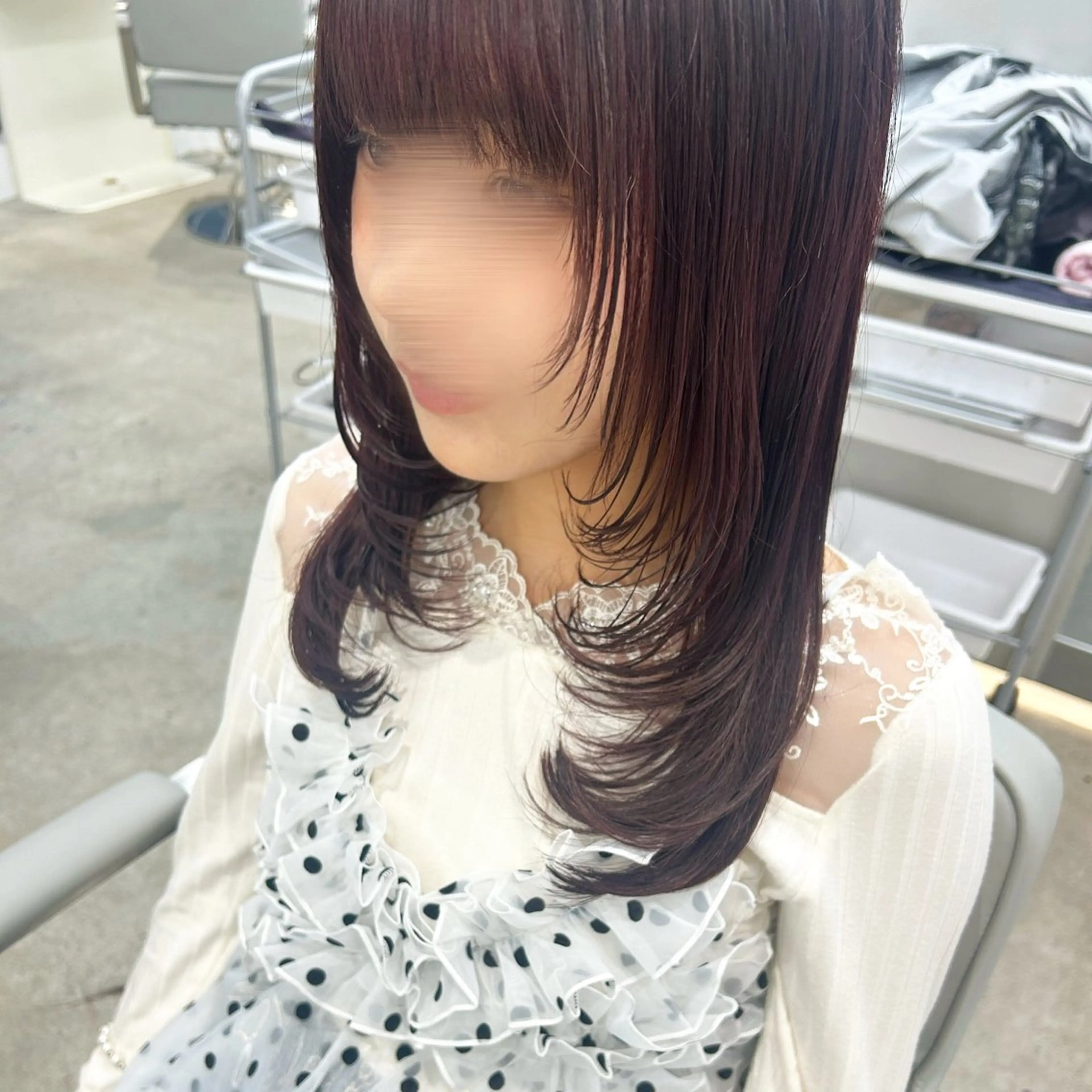 ロング カラー 透明感×艶髪/ 韓国レイヤー／MIOのヘアスタイル