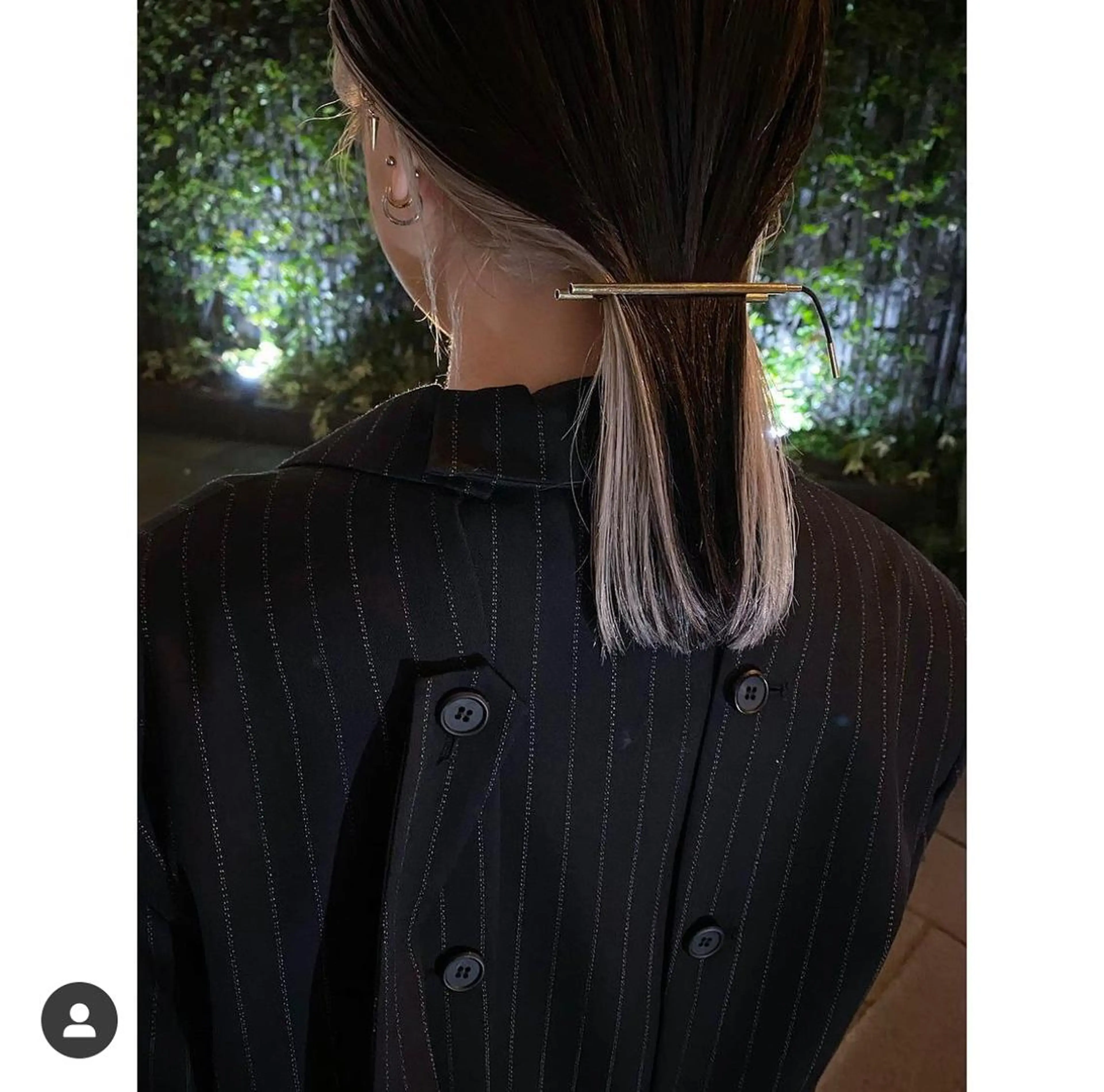 セミロング カラー ヘアアレンジ インナーカラー 【姫カット】 ナカムラコウキのヘアスタイル