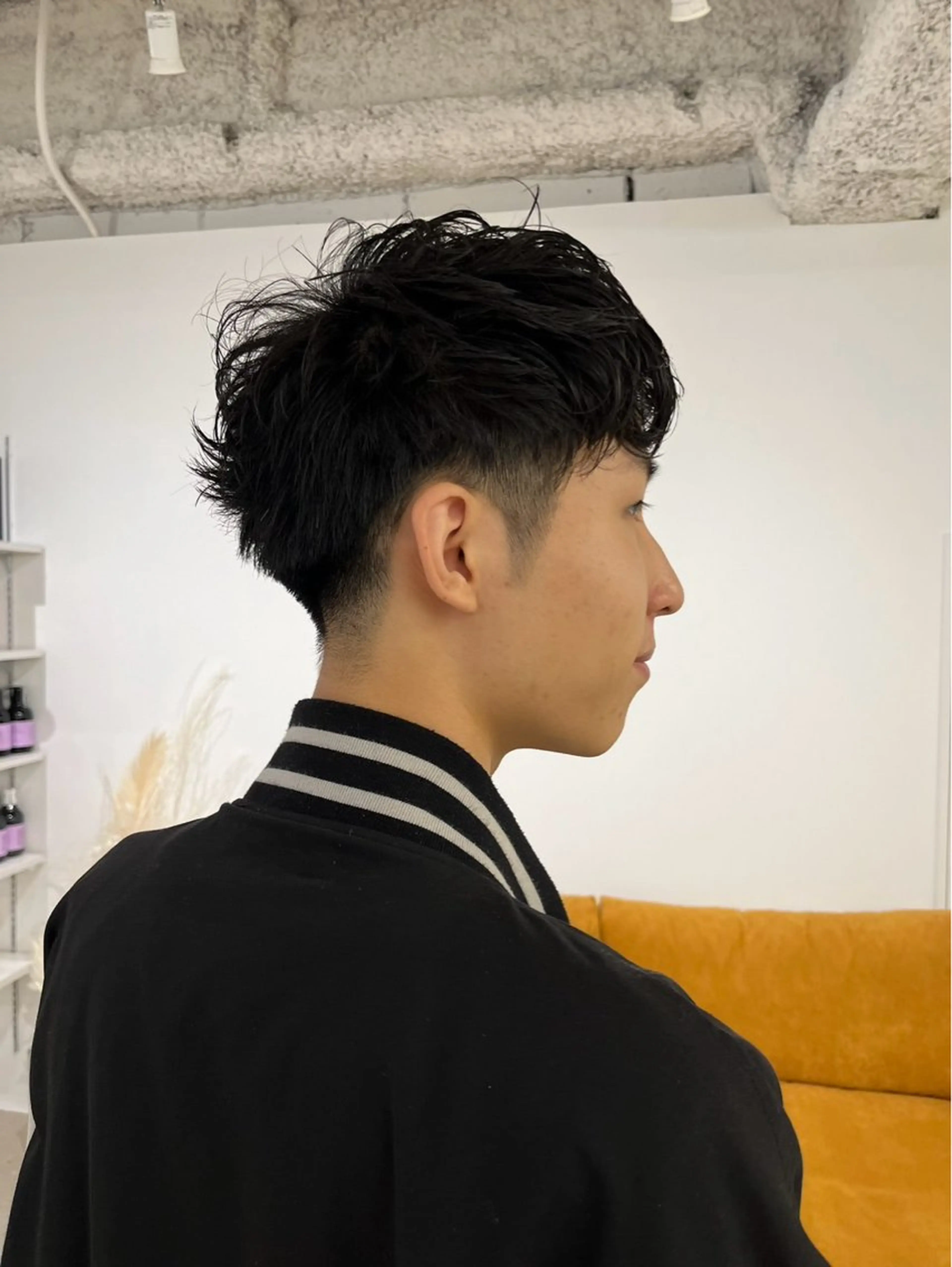 メンズ パーマ 小西 瑞穂のヘアスタイル