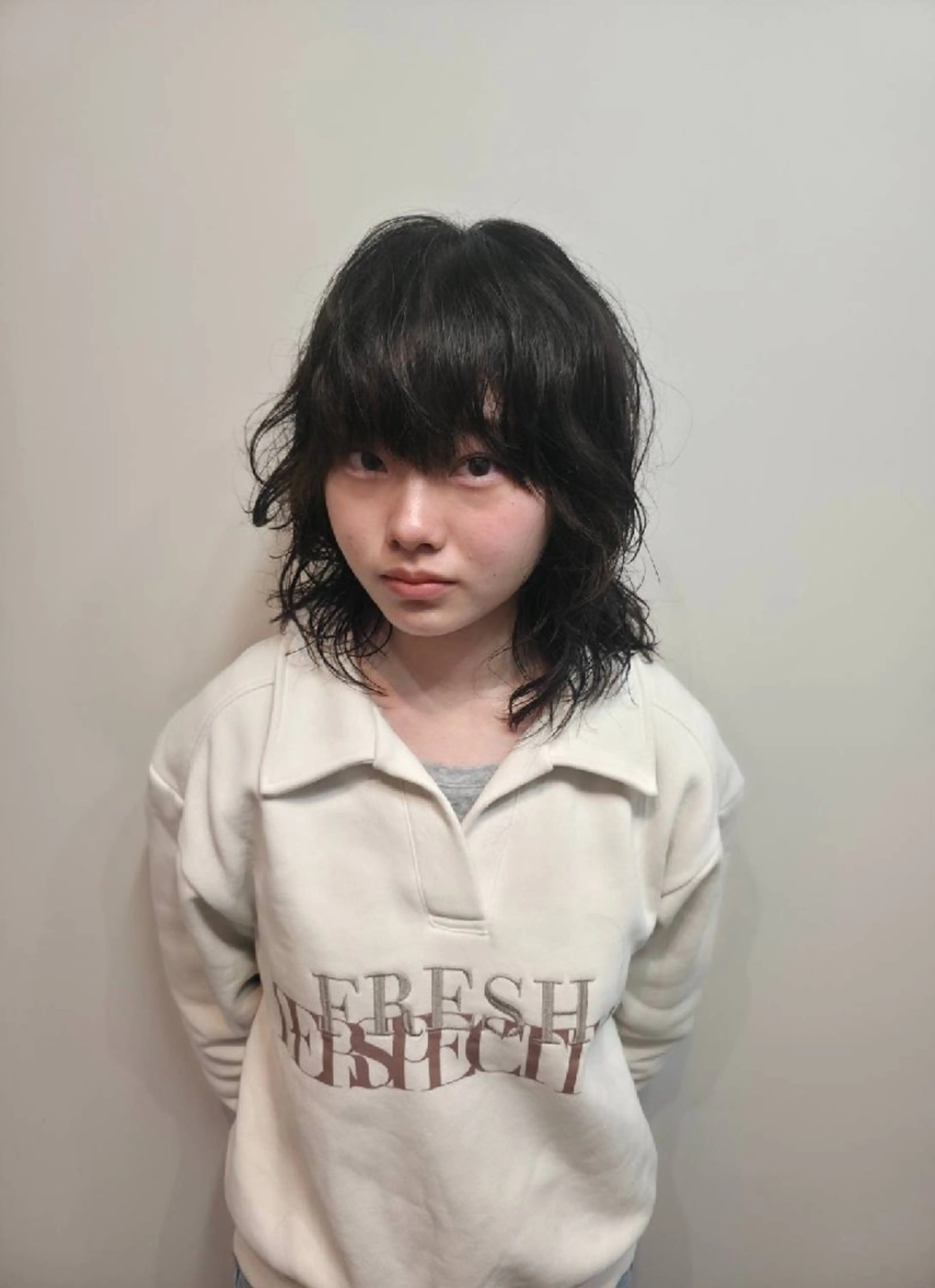 カラー セミロング ブリーチ インナーカラー 髪質改善 縮毛矯正 カット ヘアカラー トリートメント OMA　 カタギシのヘアスタイル