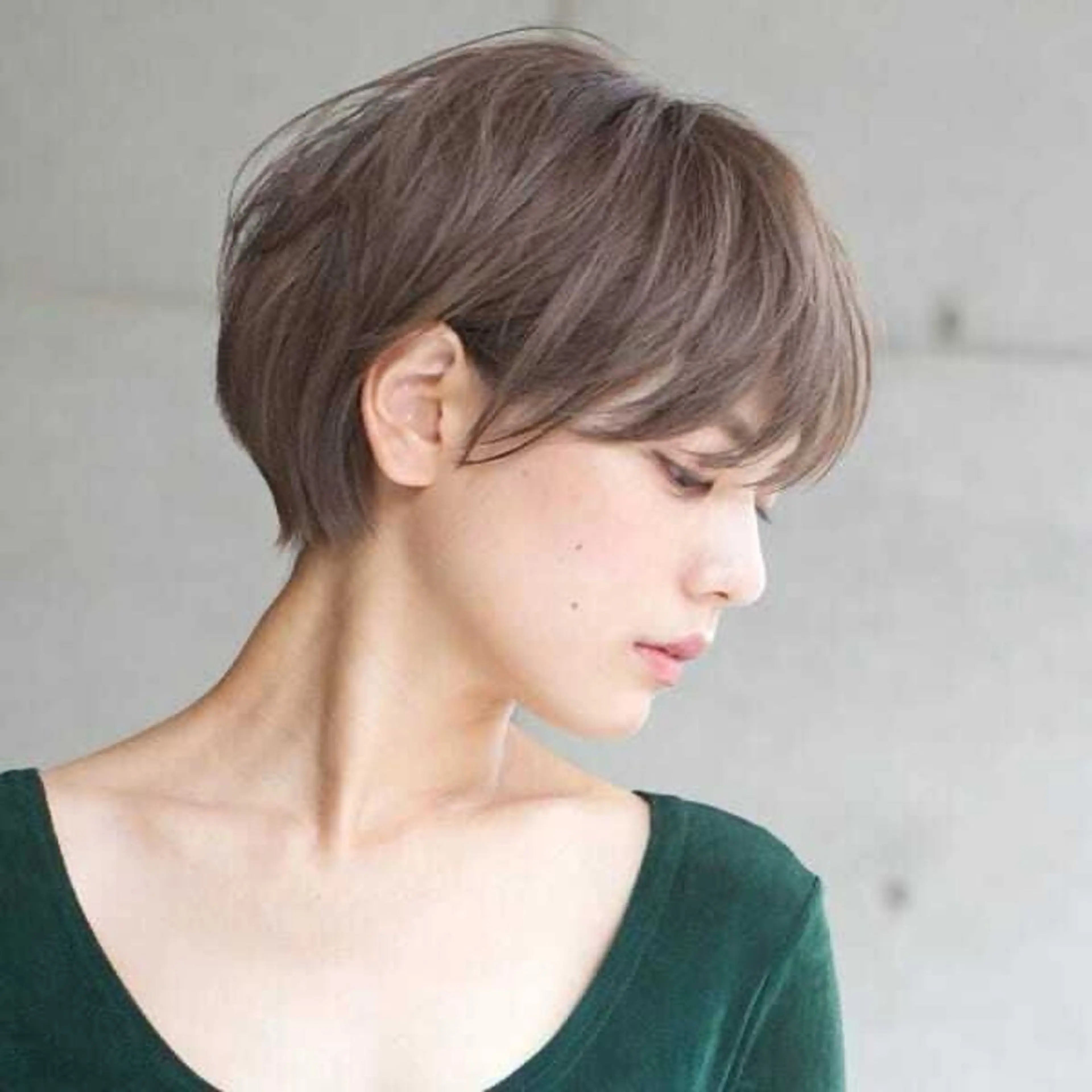 ショート カラー 堀口 英一のヘアスタイル