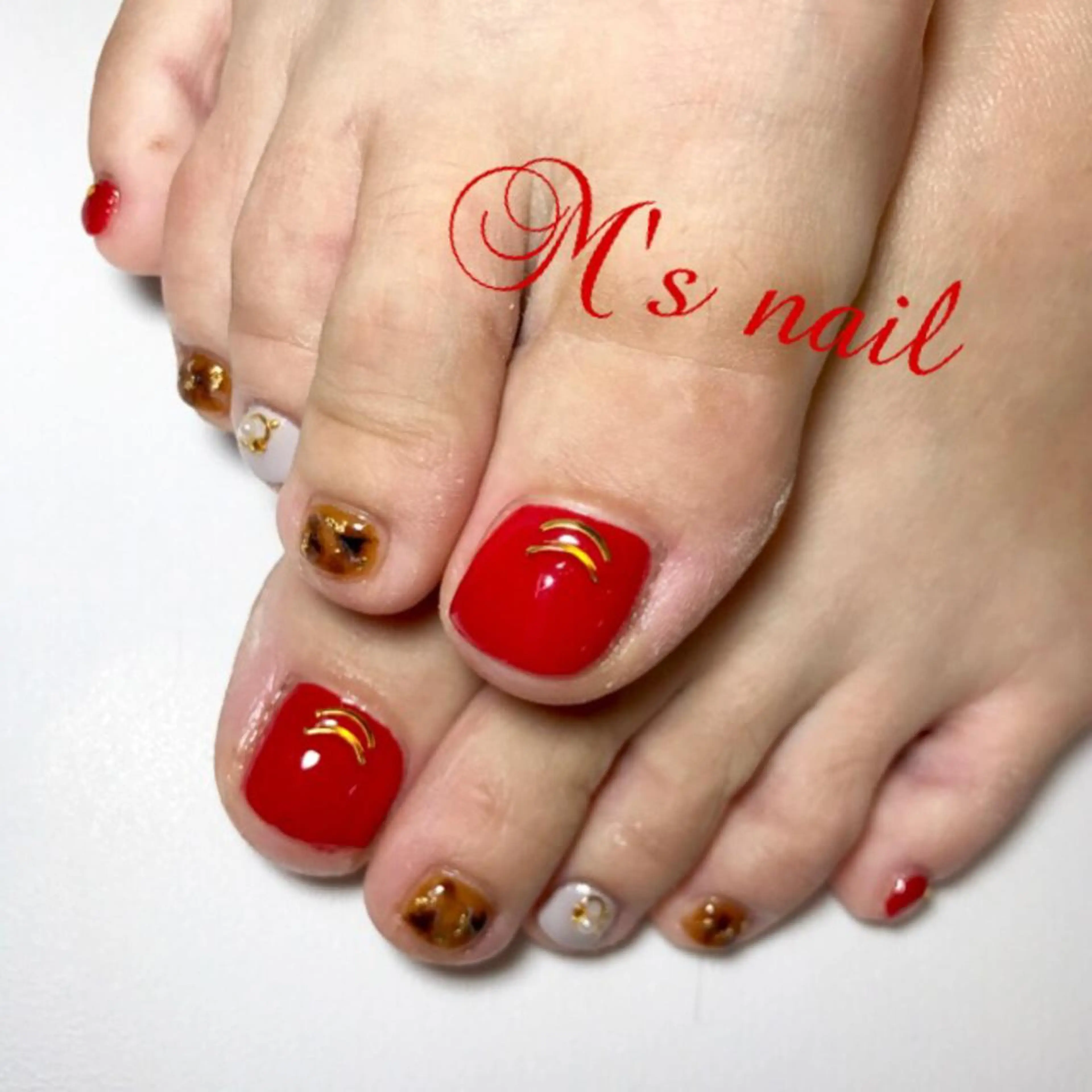 ネイル フットネイル M's nail ..高幡不動のネイルデザイン