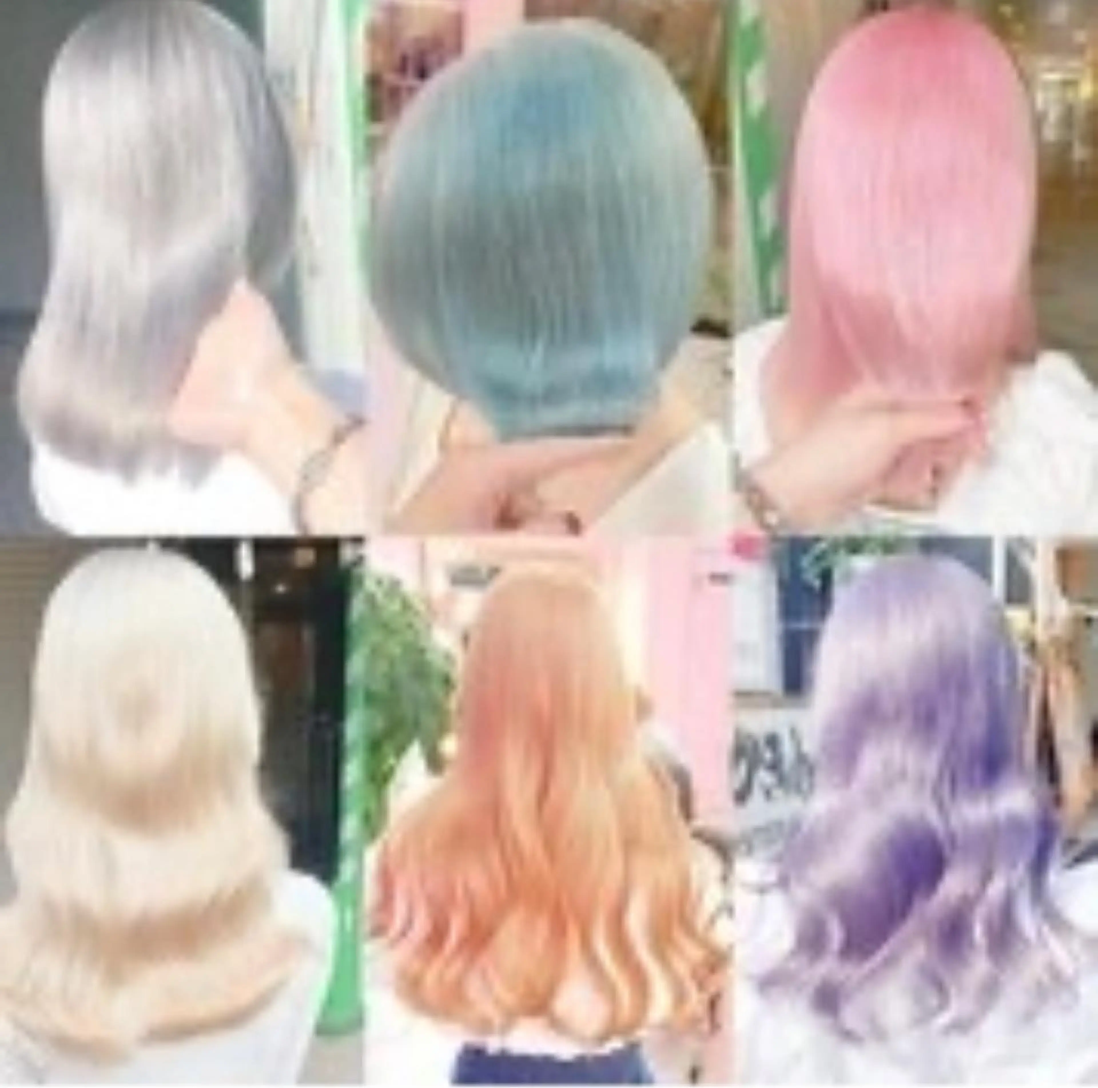 セミロング ❄️💛エクステ ブリーチ❄️yukiのヘアスタイル