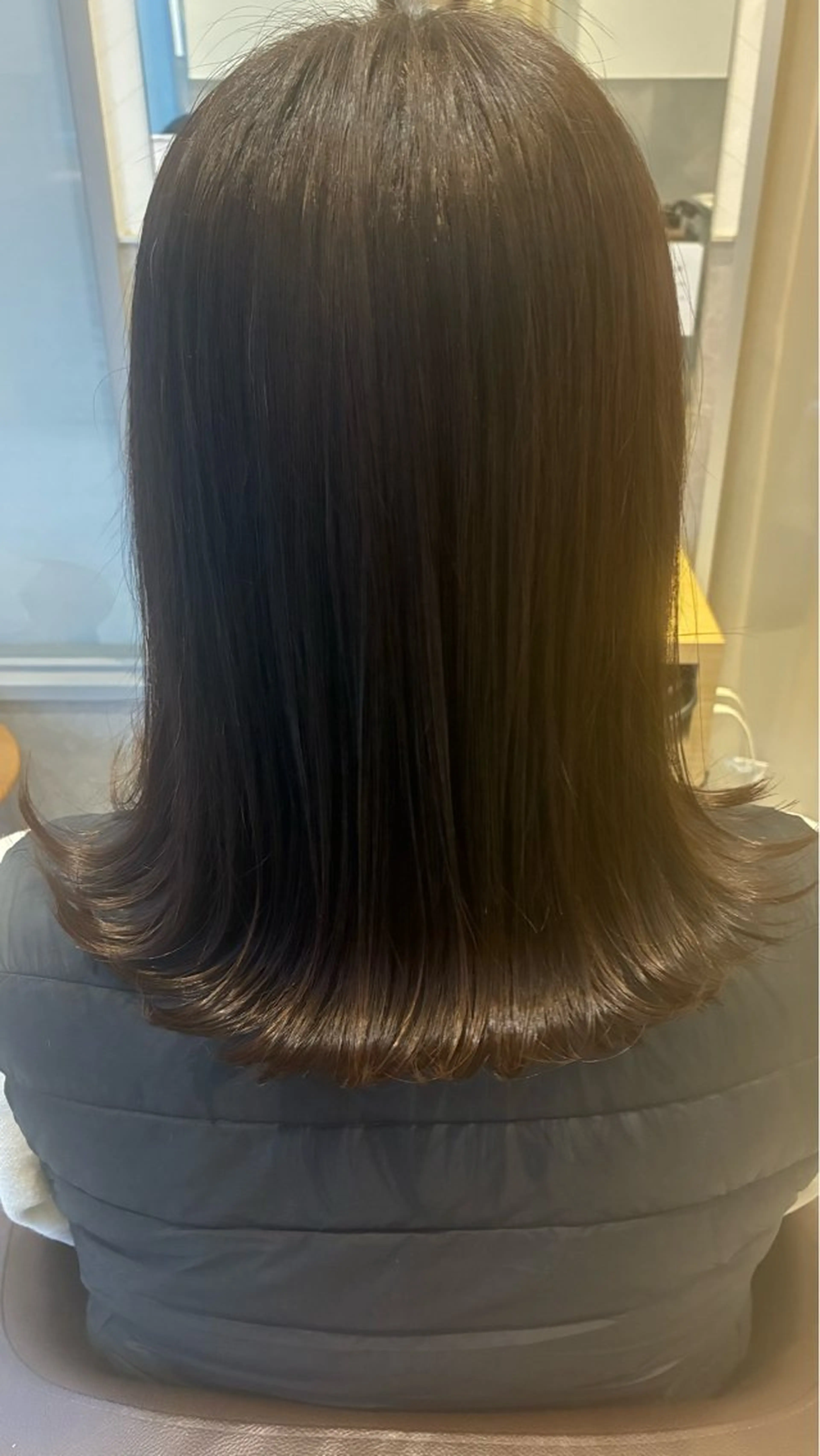 セミロング ヘアアレンジ 小林理子 🌈カラーモデル募集のヘアスタイル